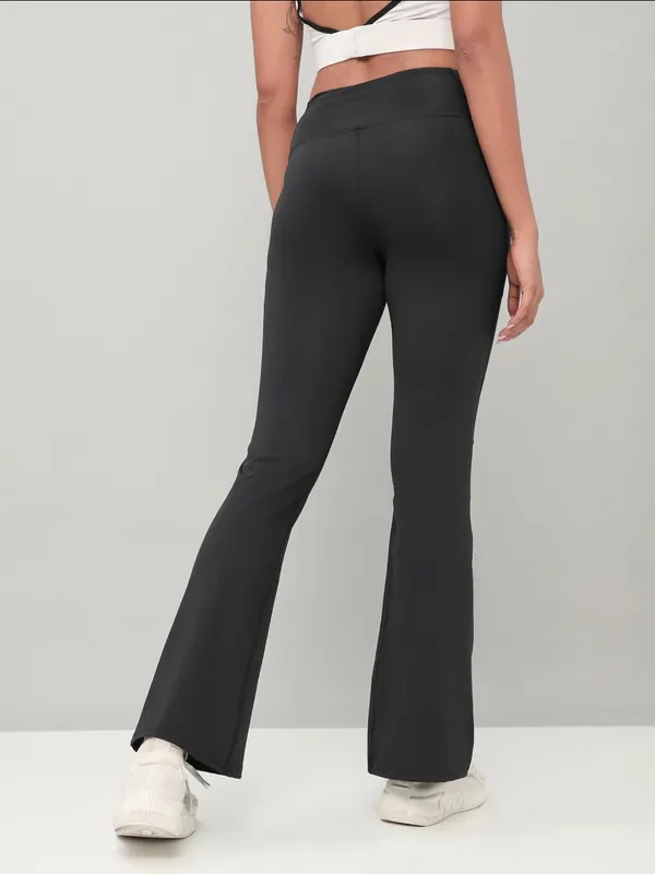 Women Solid Fit & Flare Pants with ELASTO PLUS - Image 2