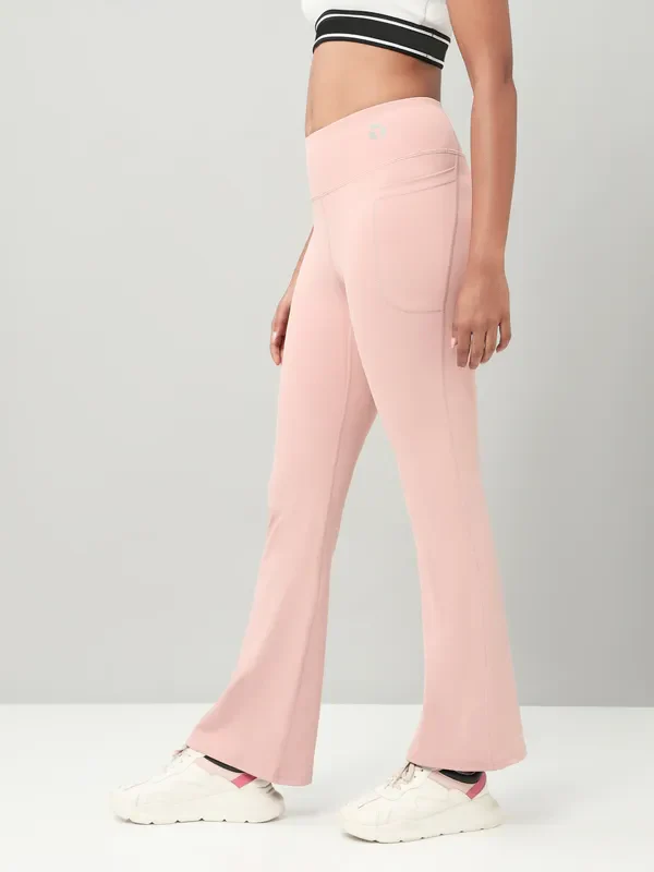 Women Solid Fit & Flare Pants with ELASTO PLUS - Image 3