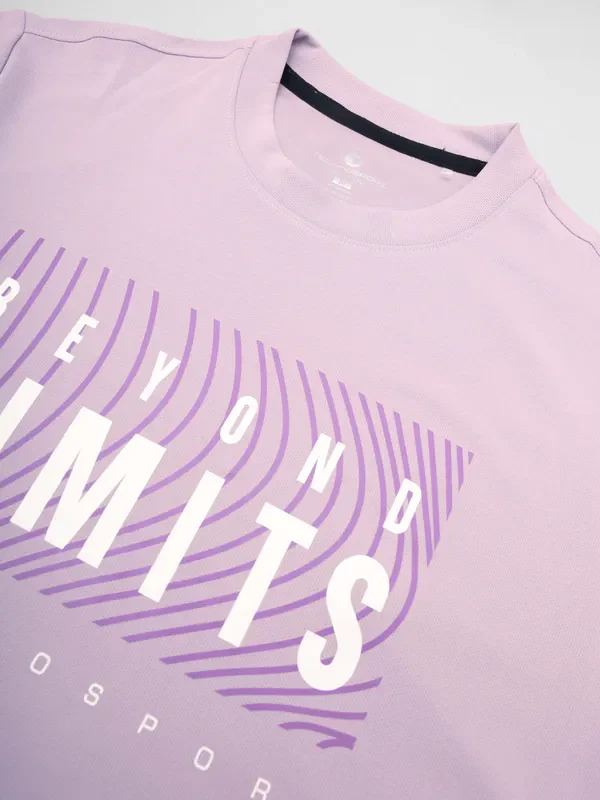 Women Printed Boxy Fit Crew Neck T-shirt with TECHNO COOL+ - Image 7