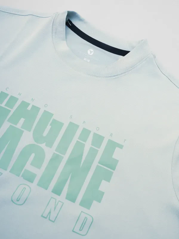 Women Printed Boxy Fit Crew Neck T-shirt with TECHNO COOL+ - Image 7