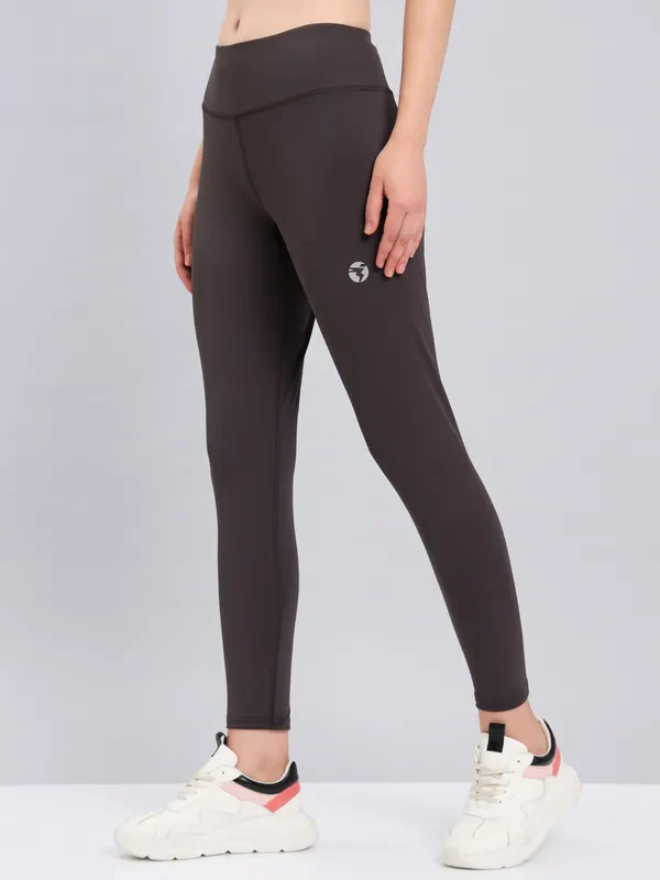 Women Solid Slim Fit Tights with ELASTO PLUS - Image 4