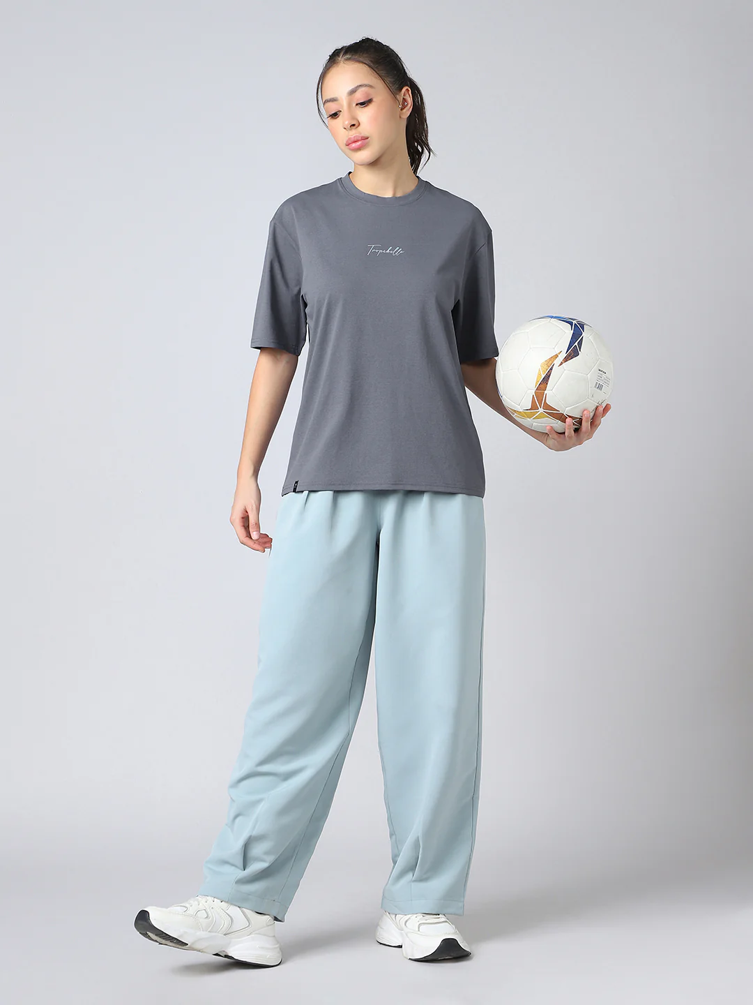 Women Back Printed Regular Fit Round Neck T-shirt with COTFLEX - Image 6