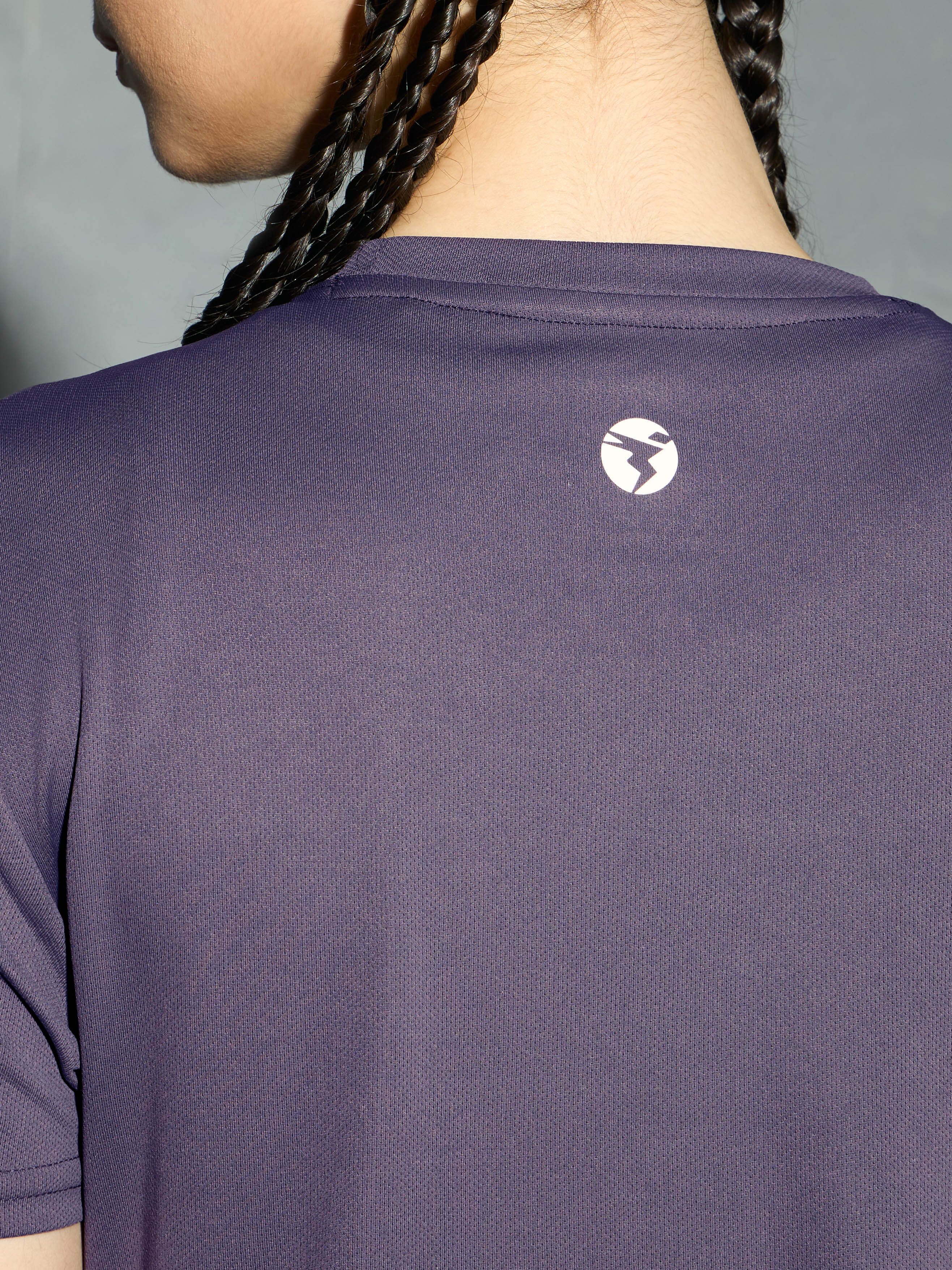 Women Colorblock Slim Fit Round Neck Sports T-shirt with TECHNOCOOL+ - Image 7