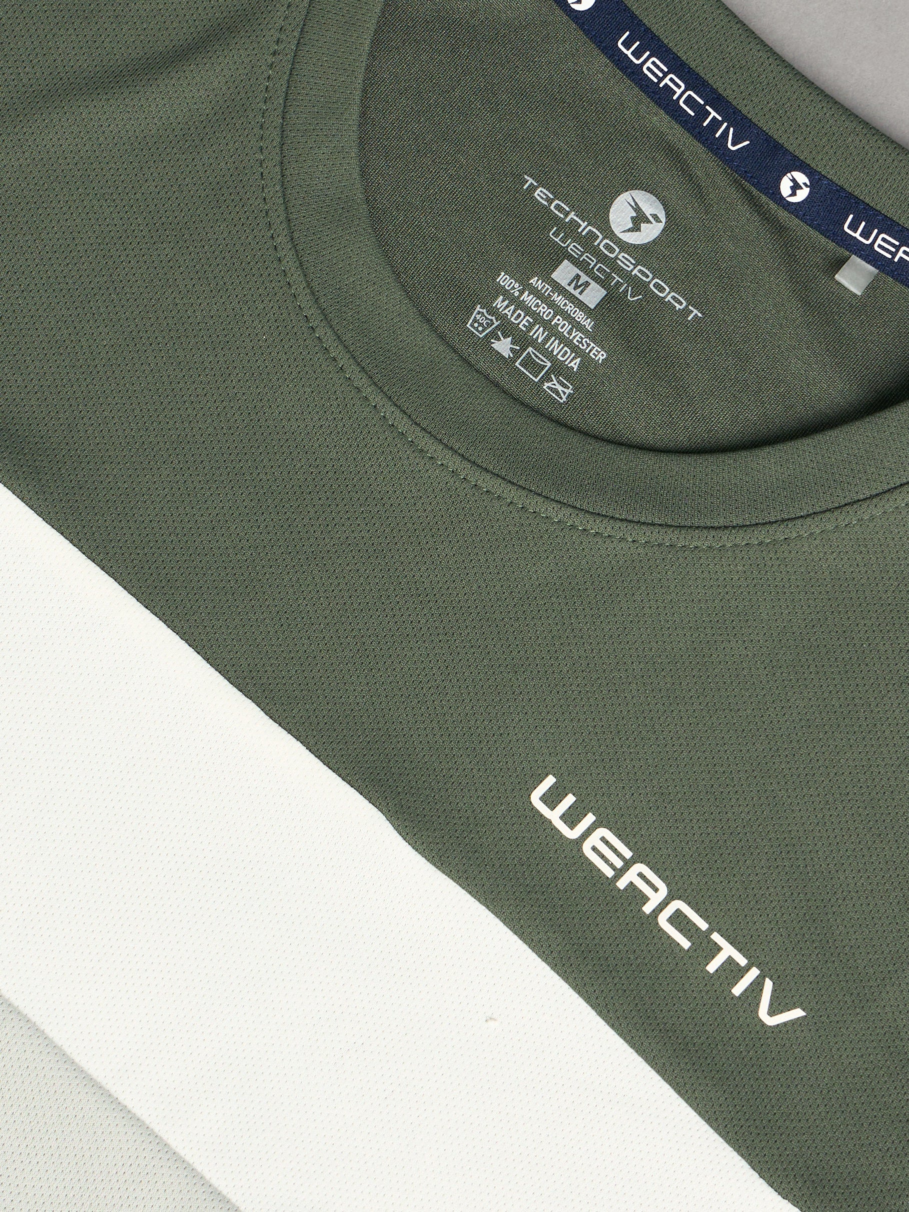 Women Colorblock Slim Fit Round Neck Sports T-shirt with TECHNOCOOL+ - Image 7