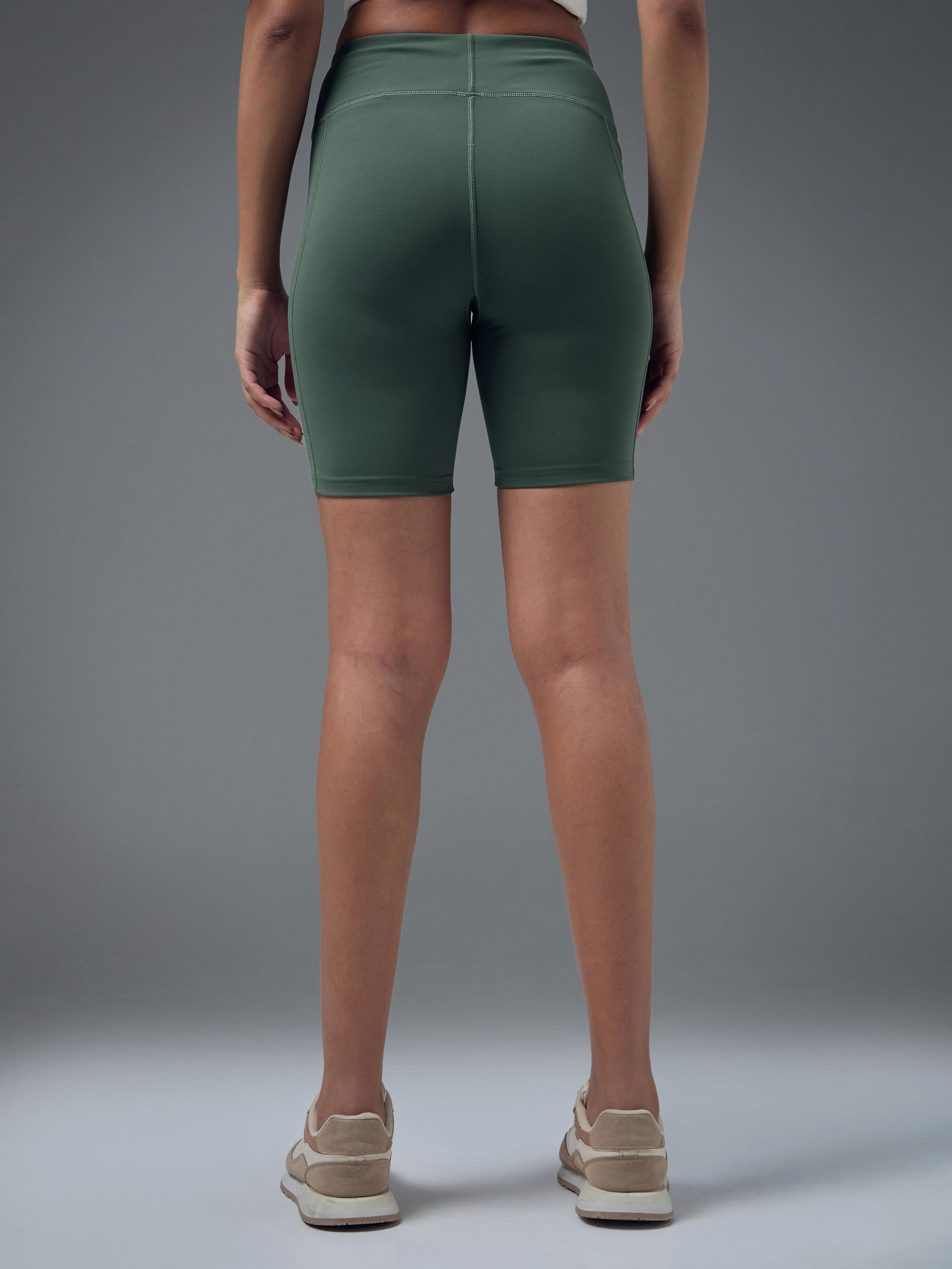 Women Gym Shorts & Cycling Tights High Waist, Stretchable, Moisture-Wicking Activewear Bottoms - Image 3