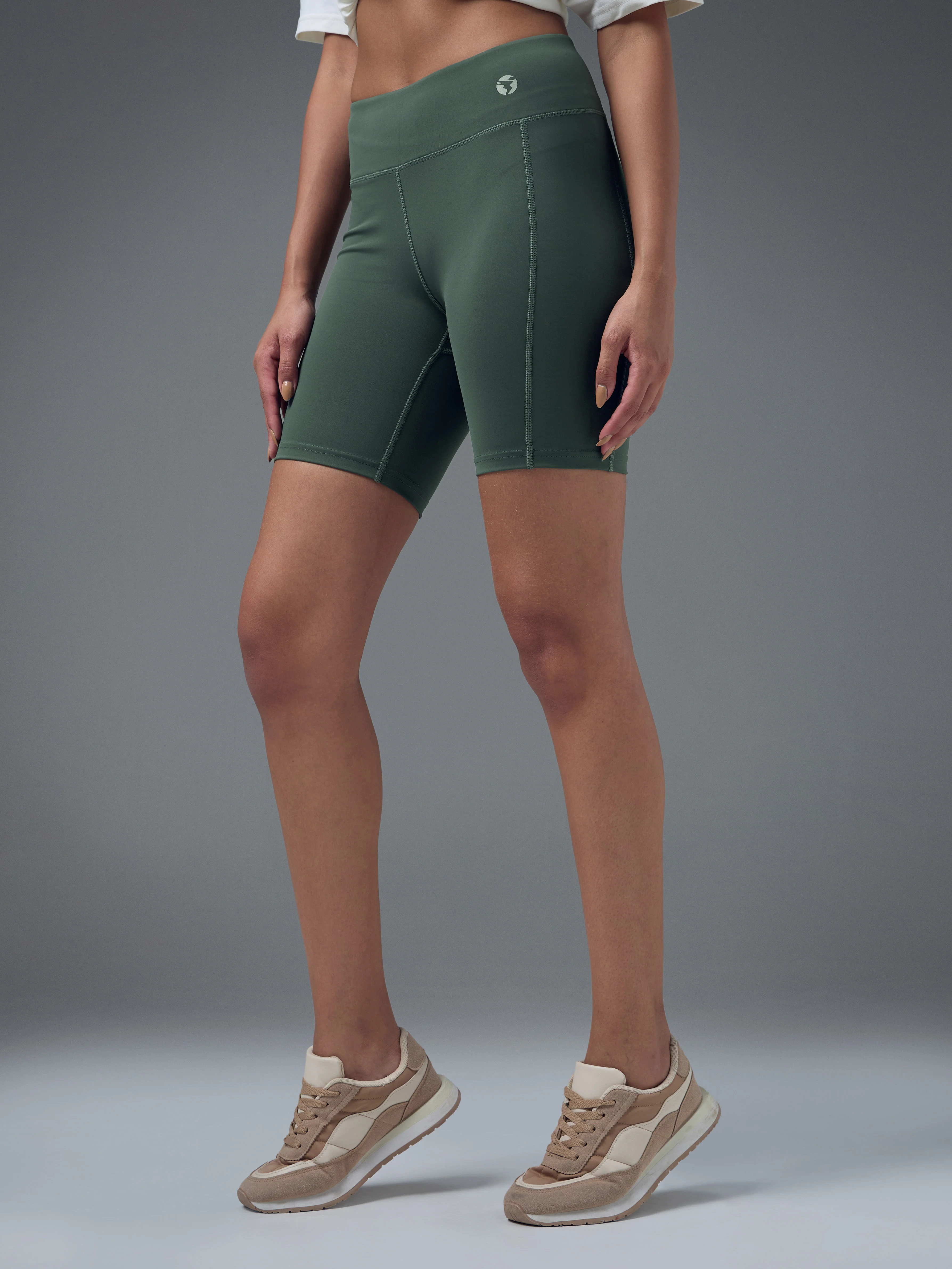 Women Gym Shorts & Cycling Tights High Waist, Stretchable, Moisture-Wicking Activewear Bottoms - Image 4
