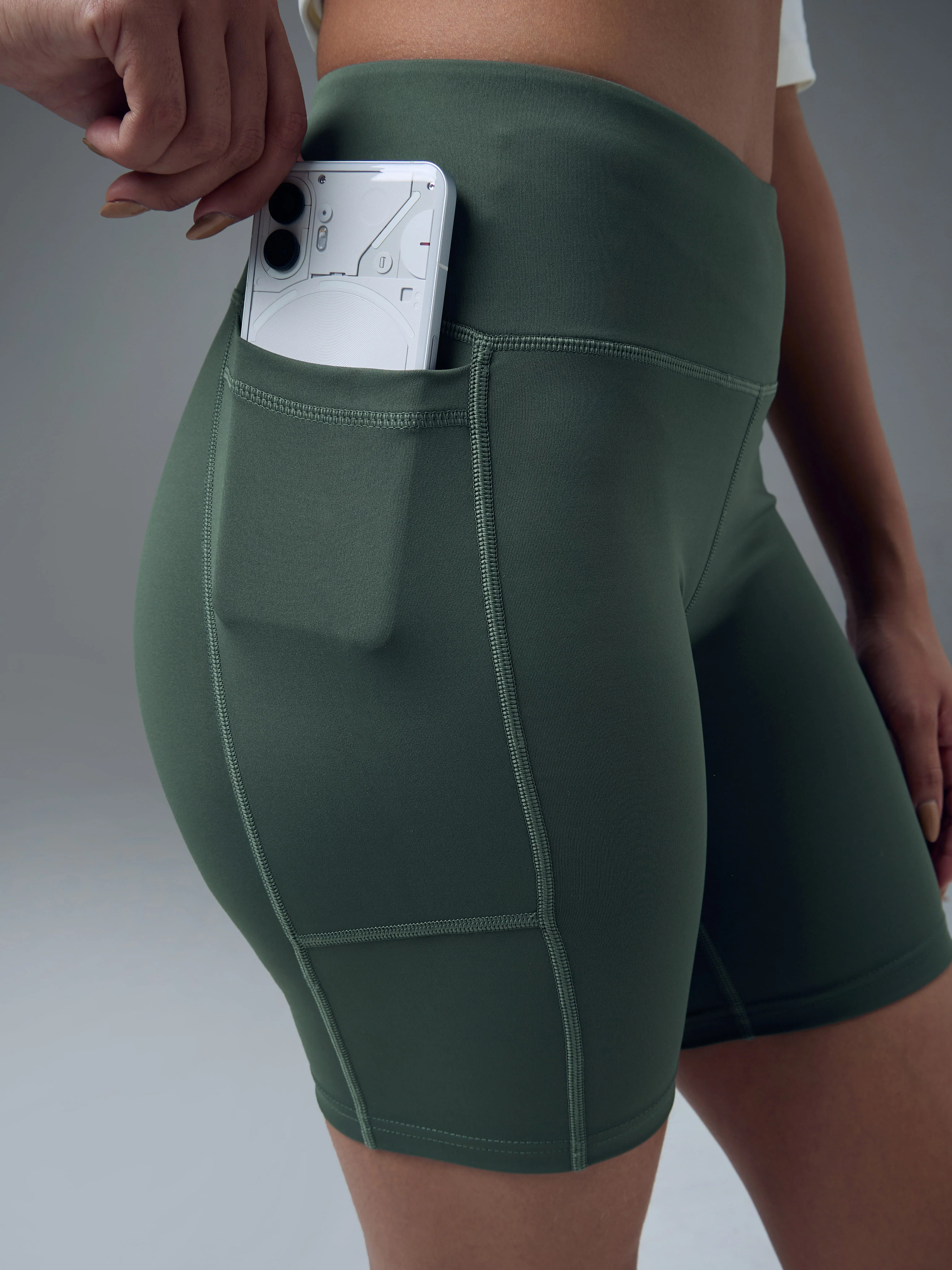 Women Gym Shorts & Cycling Tights High Waist, Stretchable, Moisture-Wicking Activewear Bottoms - Image 6