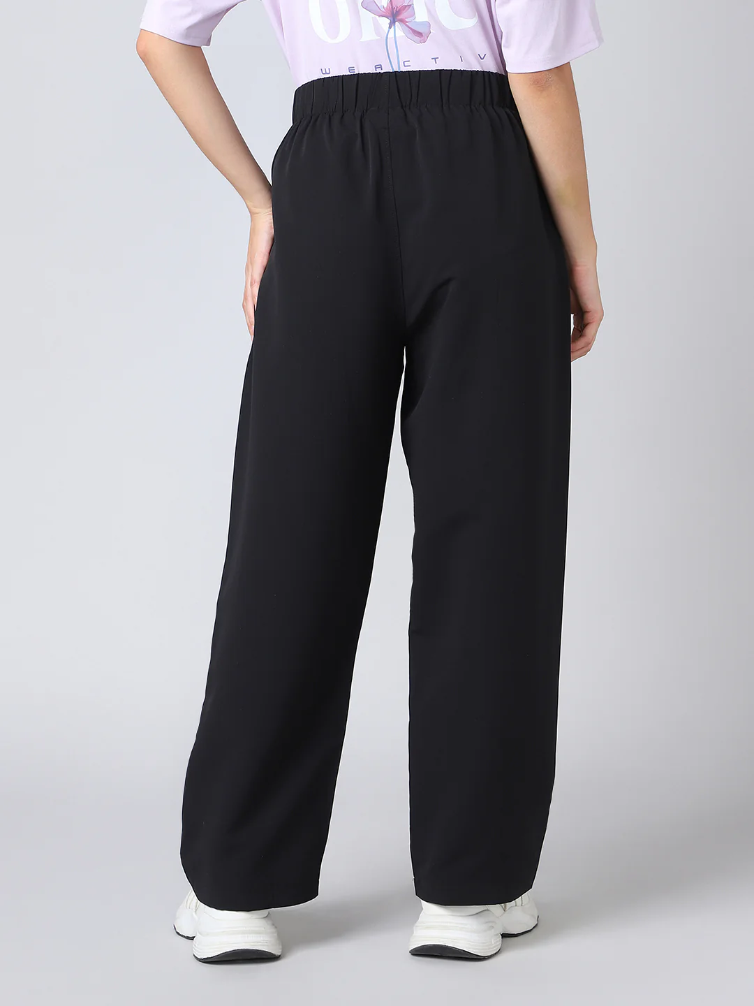 Women Korean Style Baggy Pants Wide Leg Trousers with TECHNOLITE - Image 2