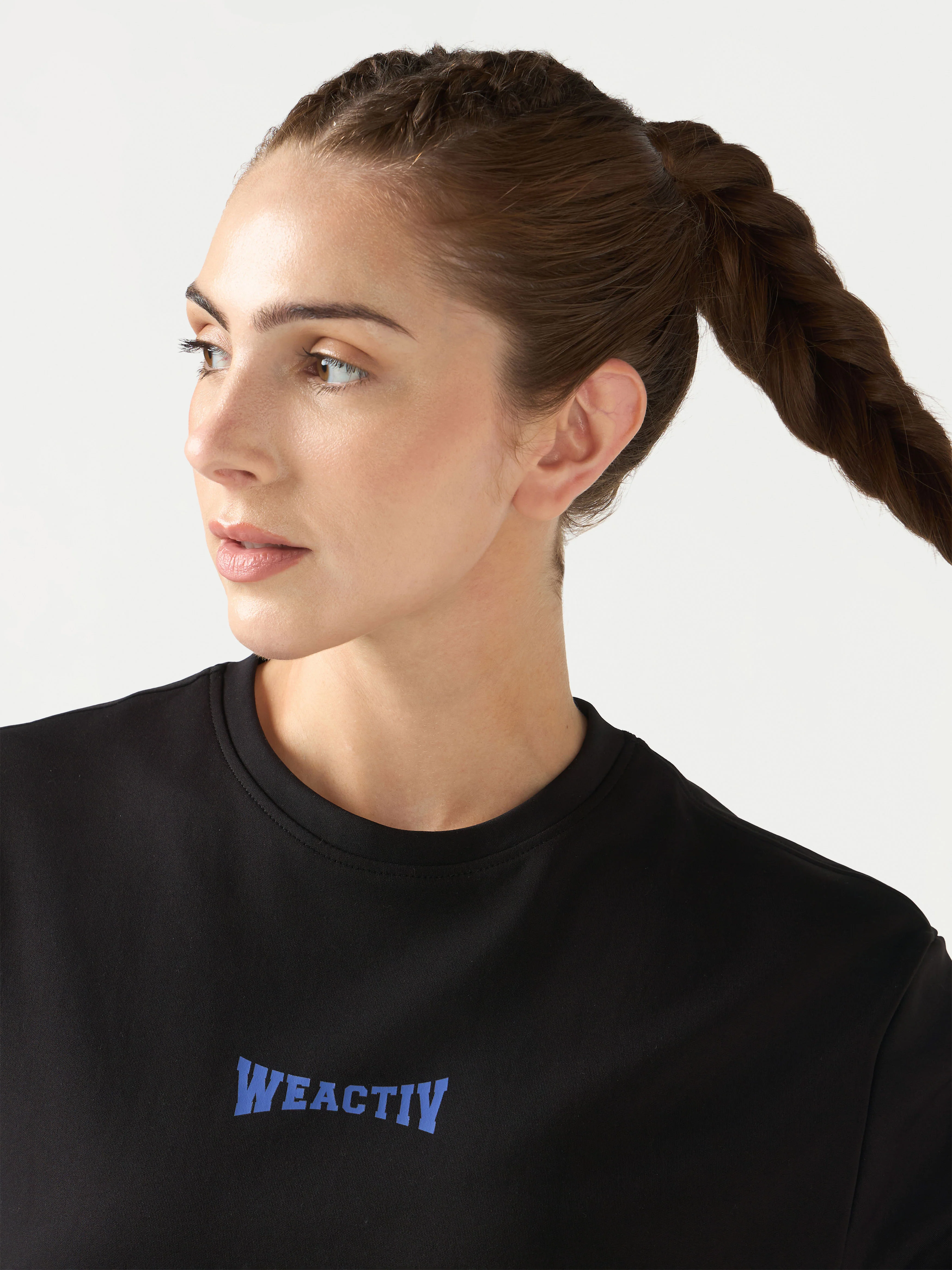 Women Oversized Back Print T-Shirt with Elastoplus - Image 5