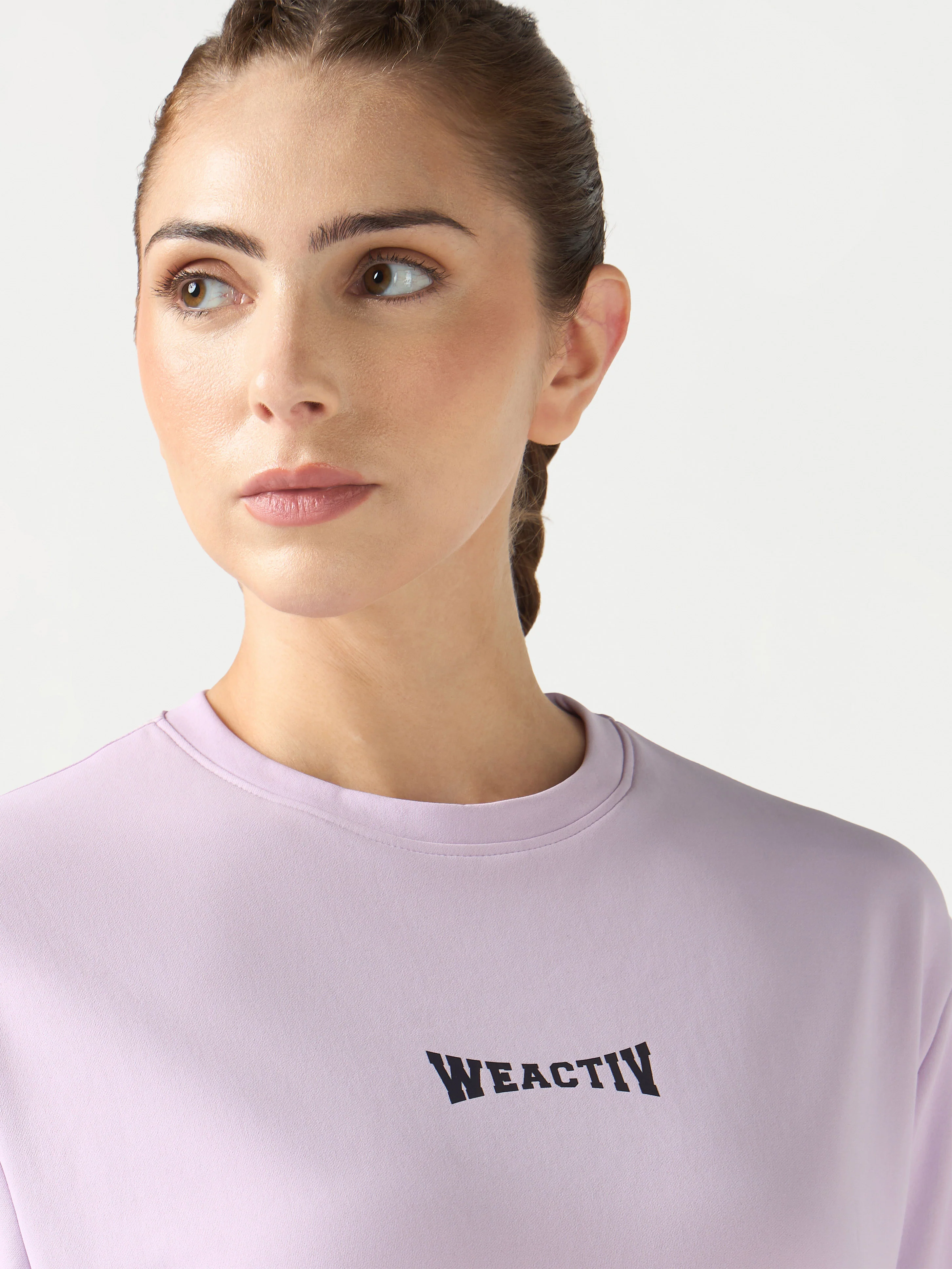 Women Oversized Back Print T-Shirt with Elastoplus - Image 5