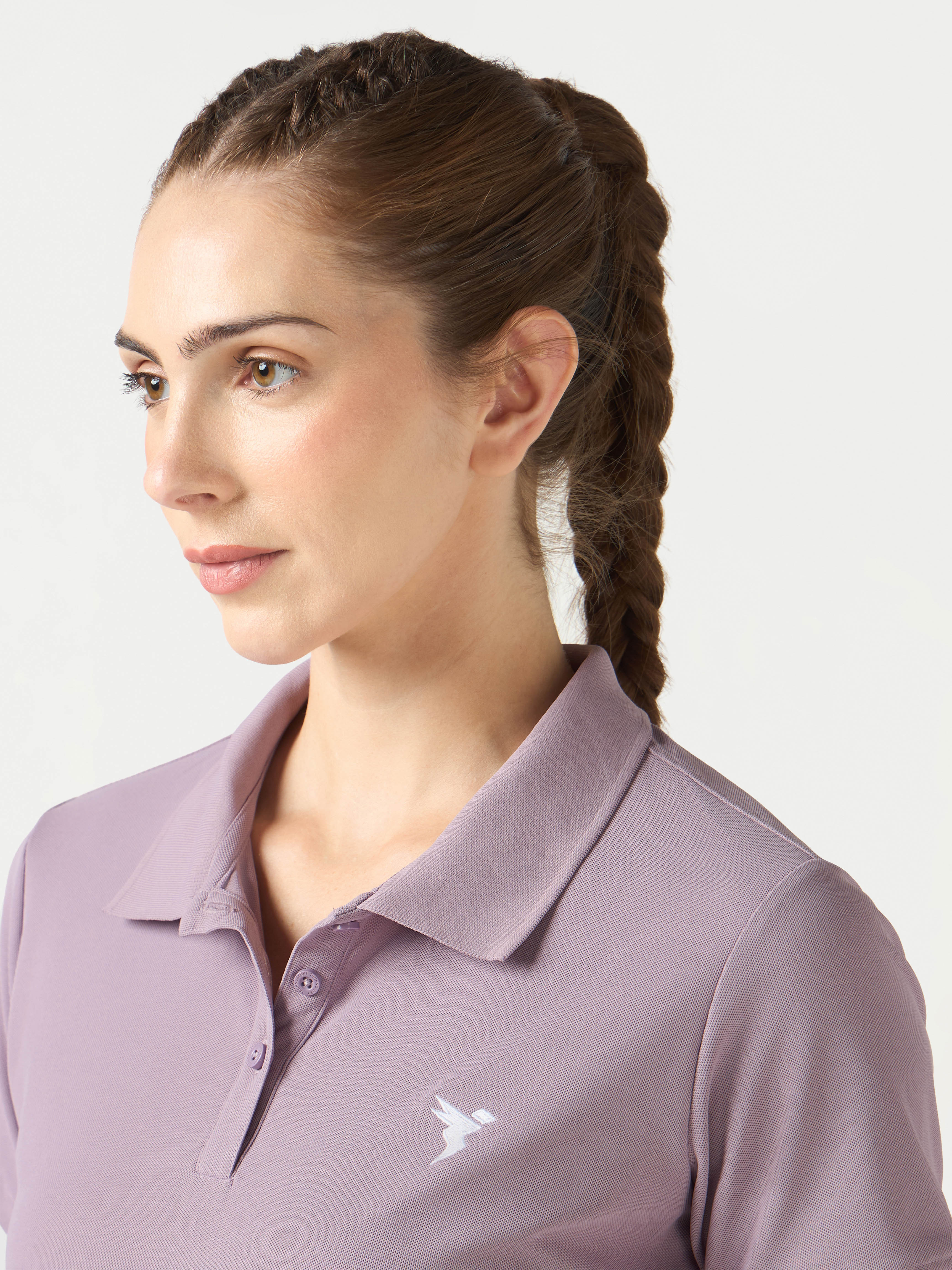 Women Pack of 2 Solid Slim Fit Polo T-shirt with MATPIQ - Image 7