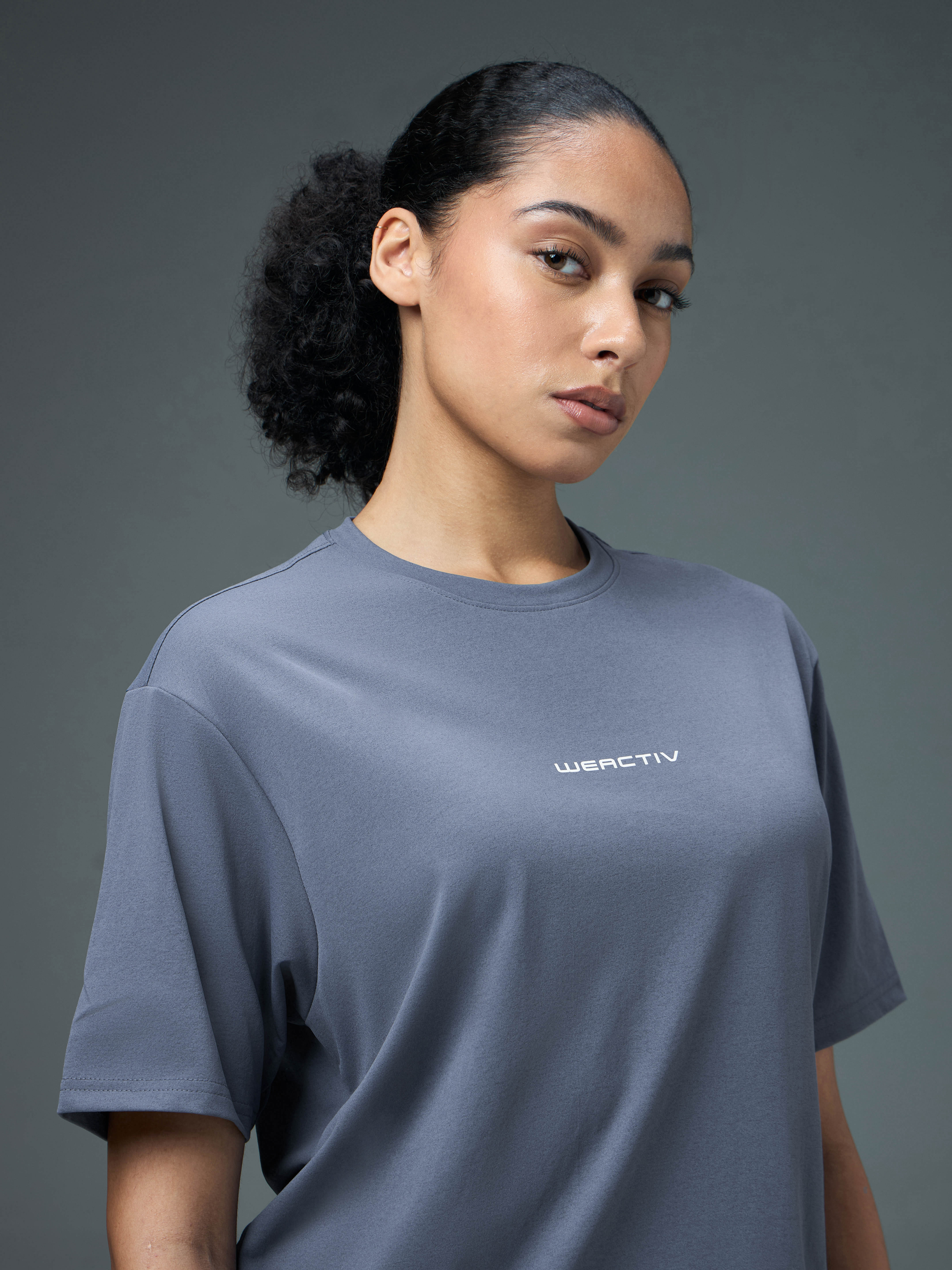 Women Printed Boxy Fit Round Neck T-shirt with COTFLEX - Image 5