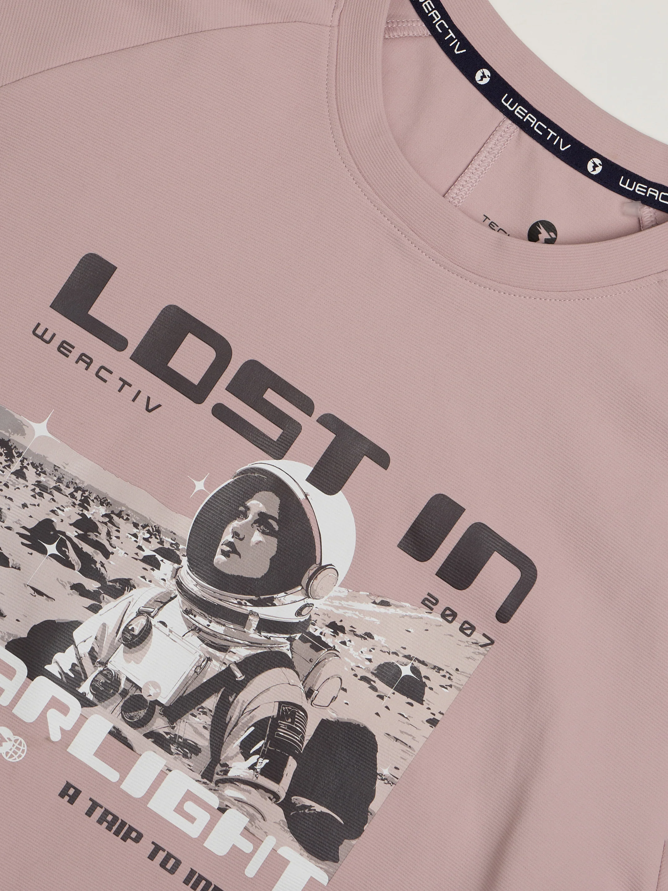 Women Printed Relaxed Fit Round Neck T-shirt with ELASTOPLUS - Image 8