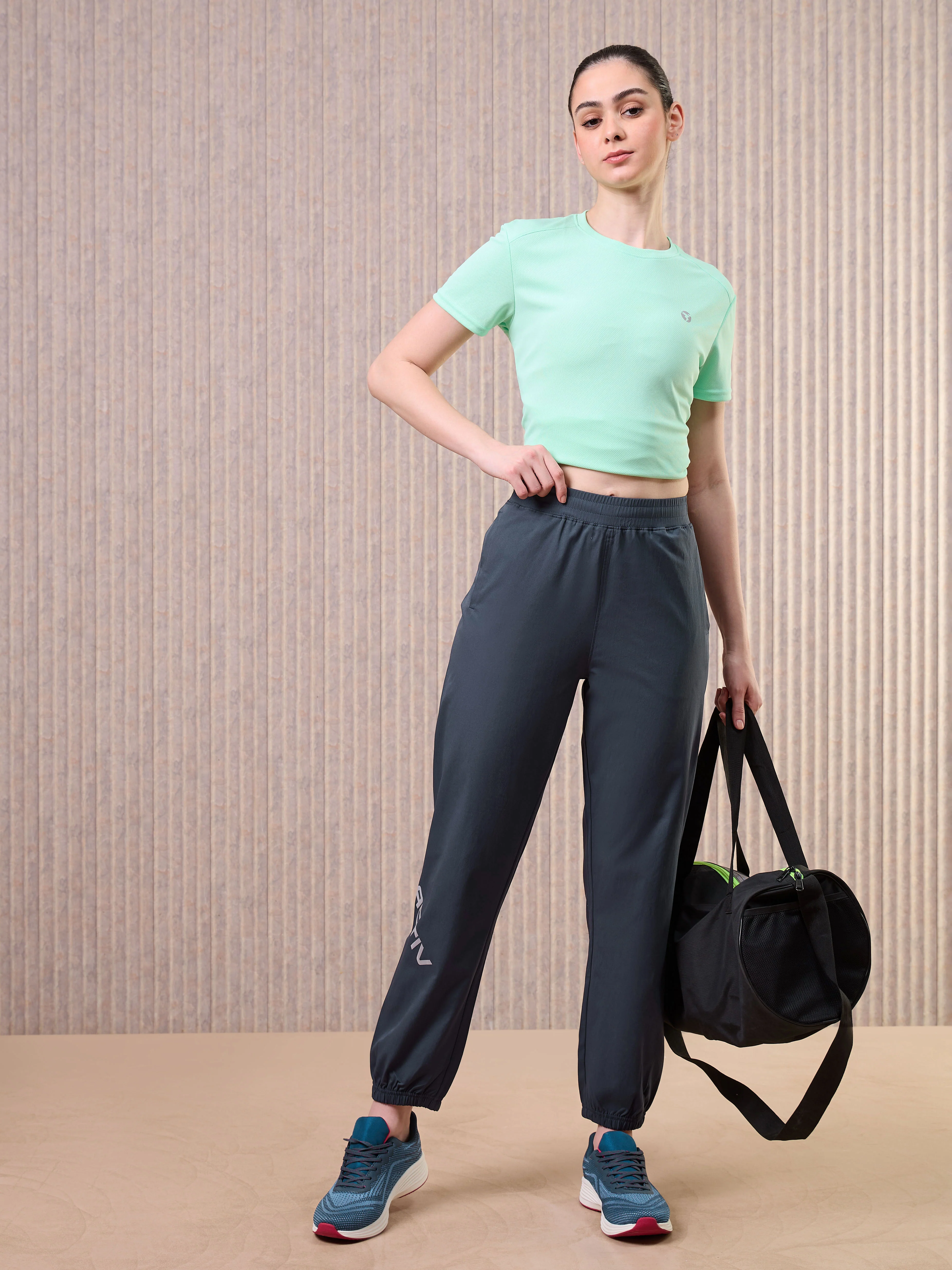 Women Printed Slim Fit Joggers with TS FLEXI - Image 5