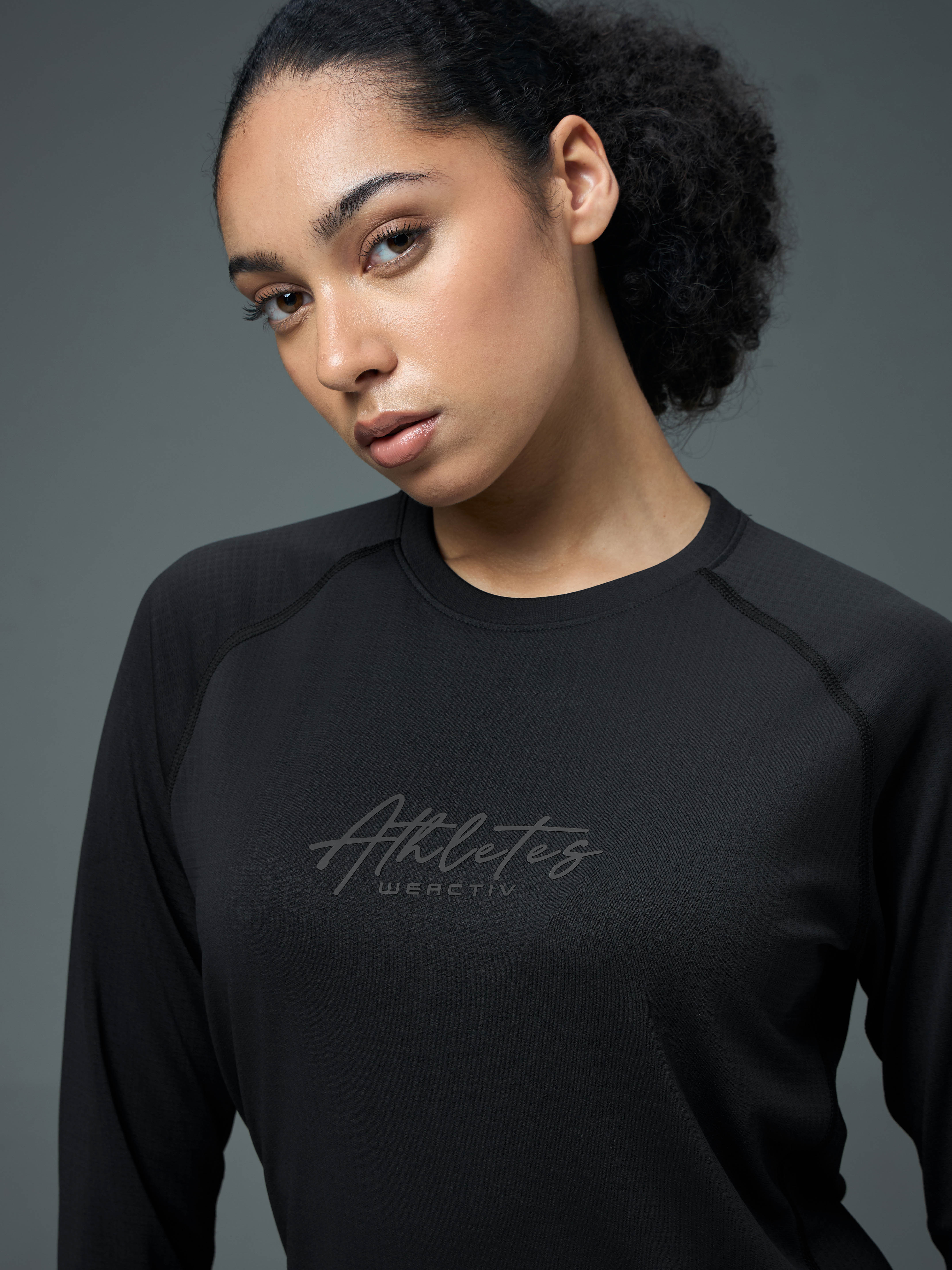 Women Printed Slim Fit Round Neck Sports Tee for Yoga & Fitness with TECHNOCOOL+ - Image 6