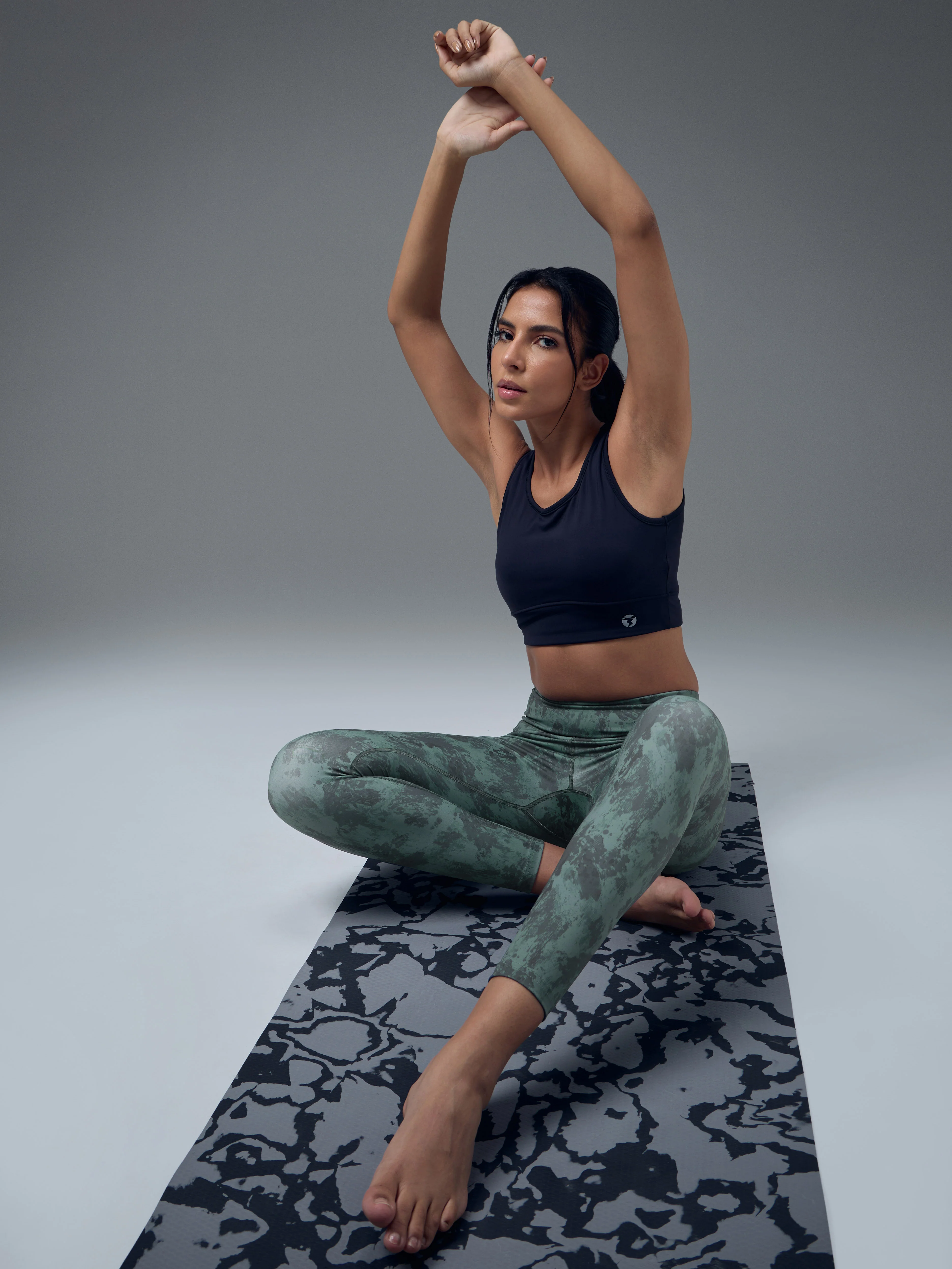 Women Printed Slim Fit Tights with ELASTO PLUS - Image 5