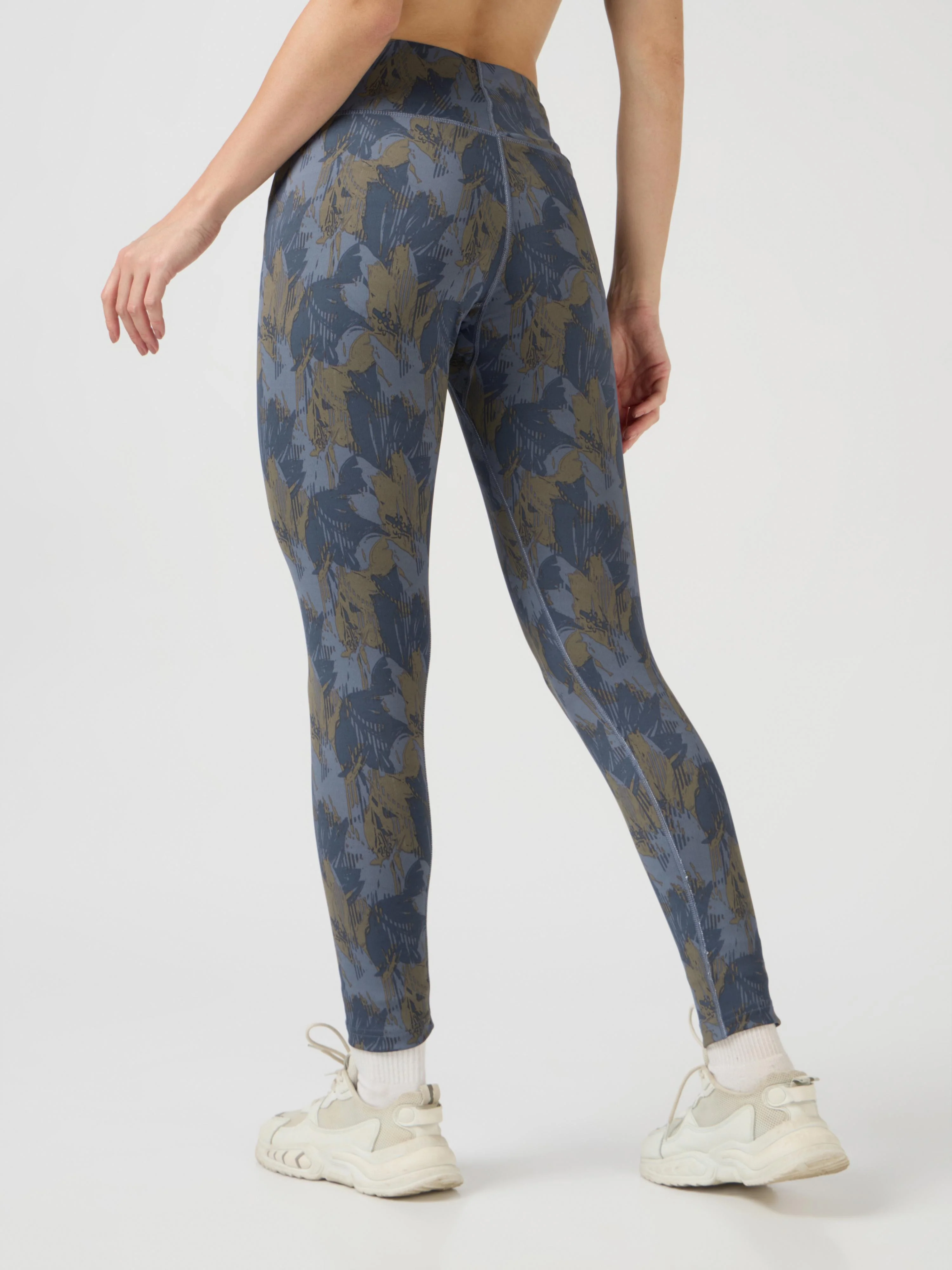 Women Printed Slim Fit Tights with ELASTO PLUS - Image 3
