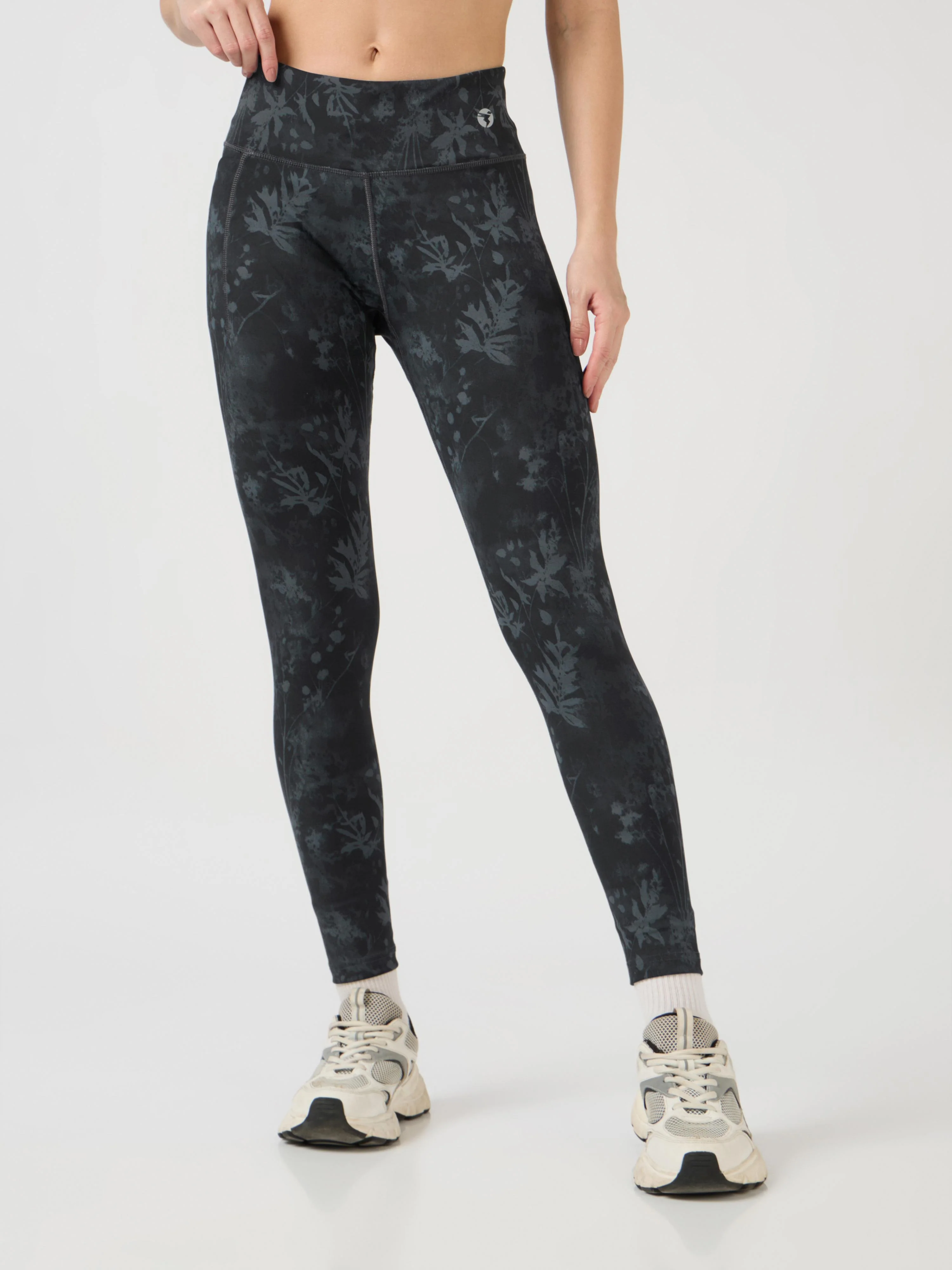 Women Printed Slim Fit Tights with ELASTO PLUS - Image 2