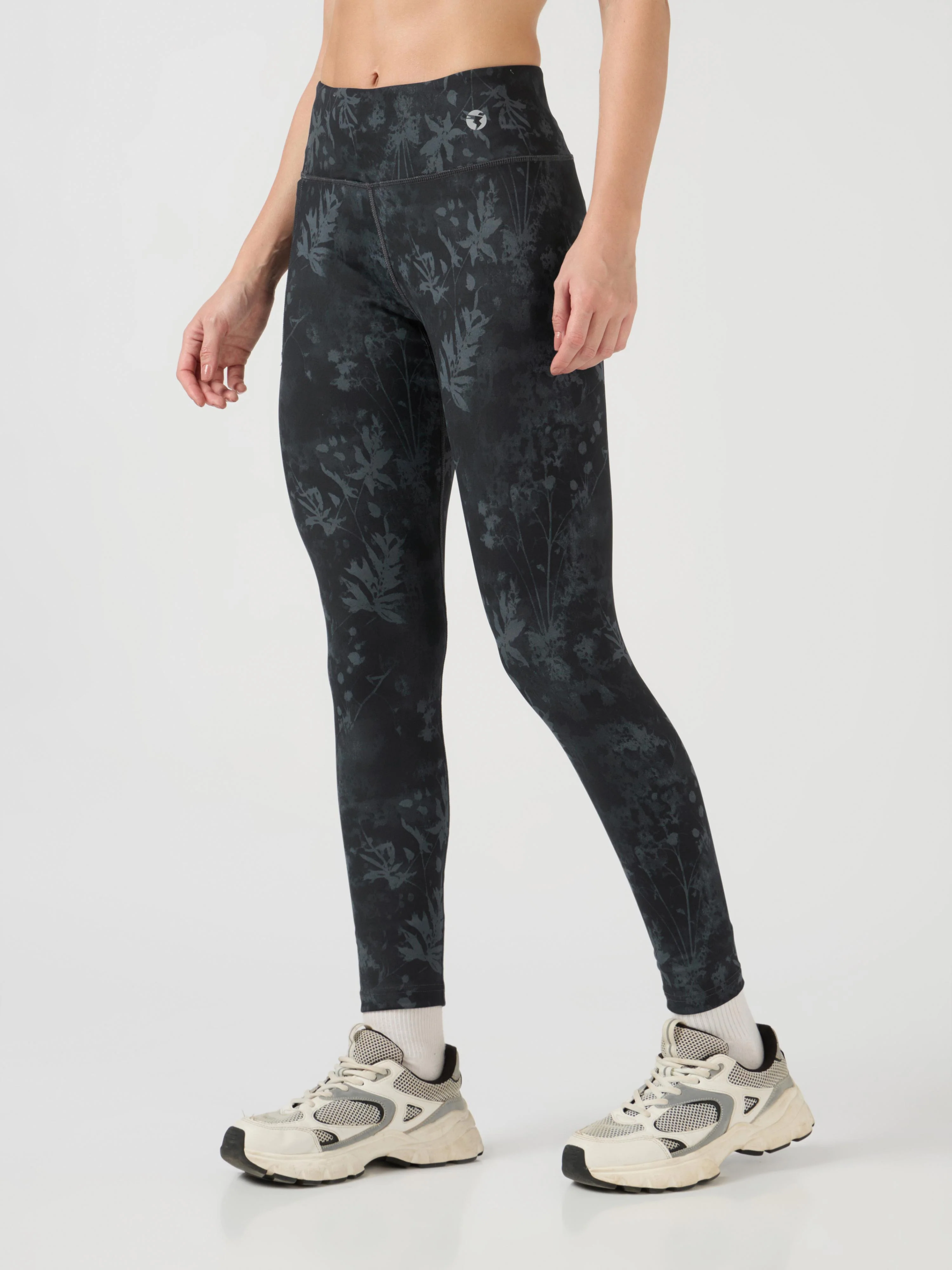 Women Printed Slim Fit Tights with ELASTO PLUS - Image 4