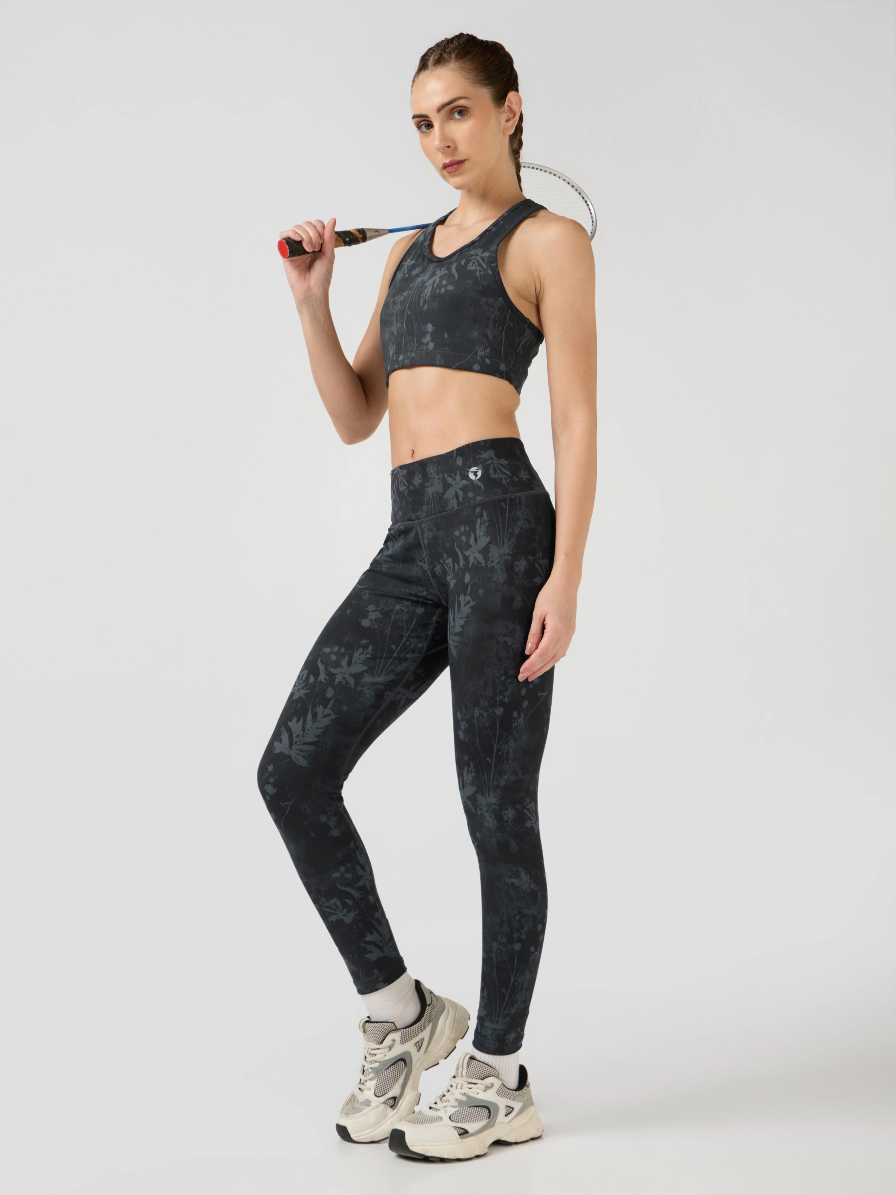 Women Printed Slim Fit Tights with ELASTO PLUS - Image 5