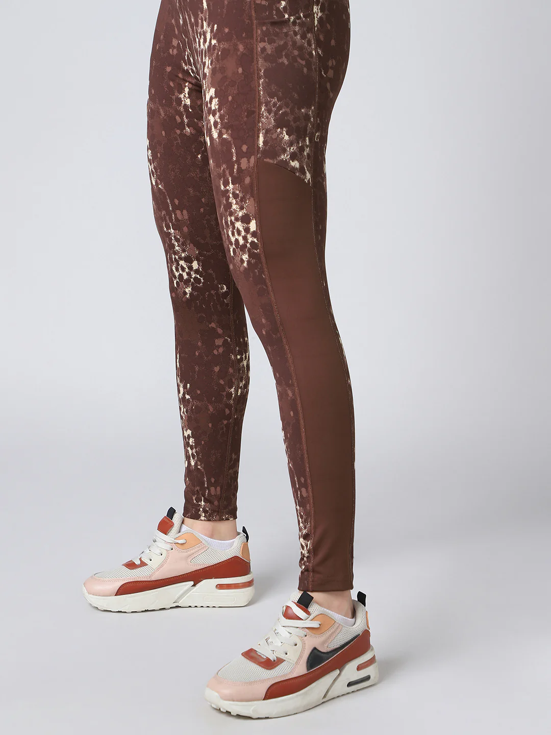Women Printed Slim Fit Tights with ELASTO PLUS - Image 8