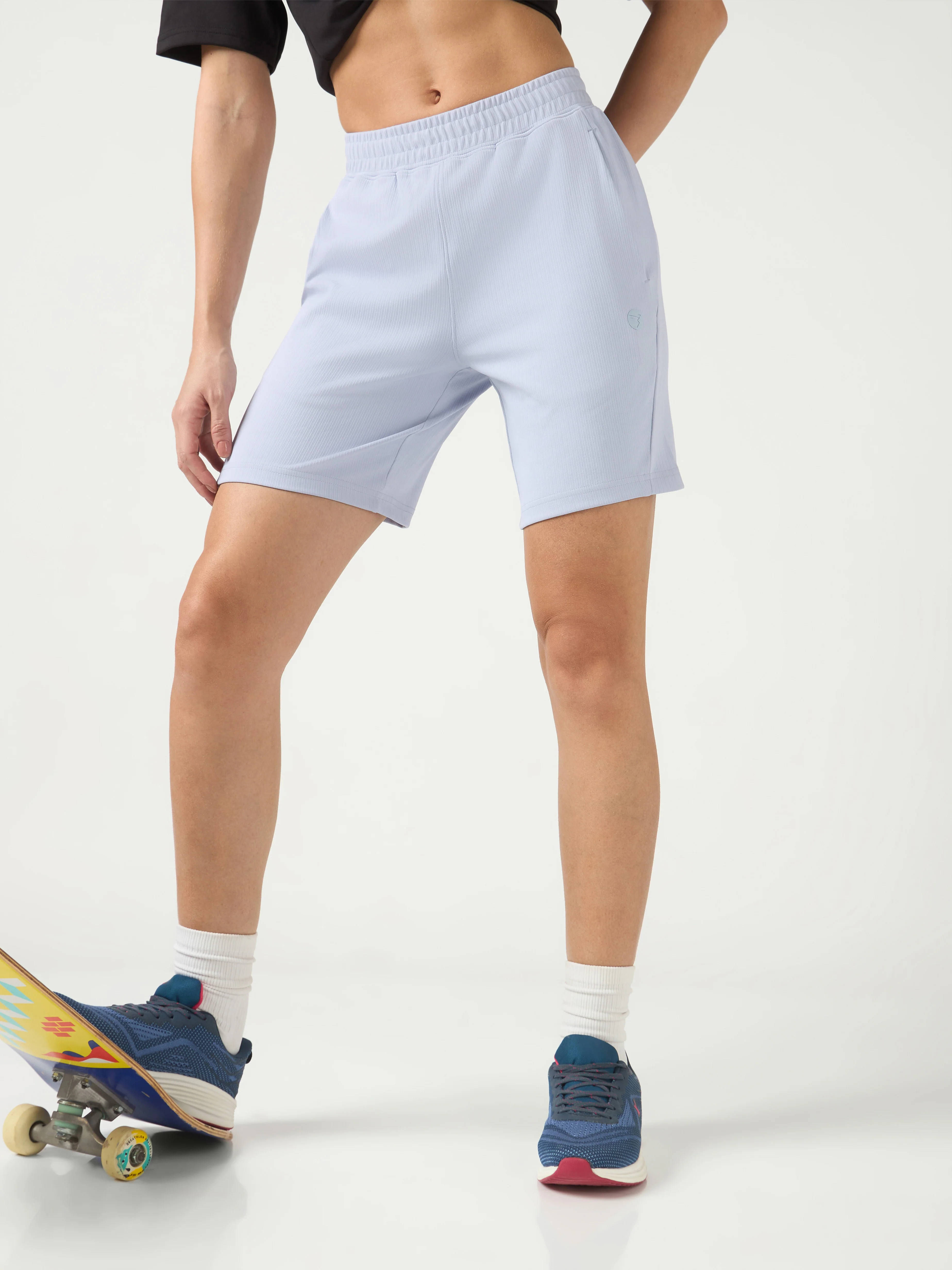 Women Regular Fit Sports Shorts with ELASTOPLUS