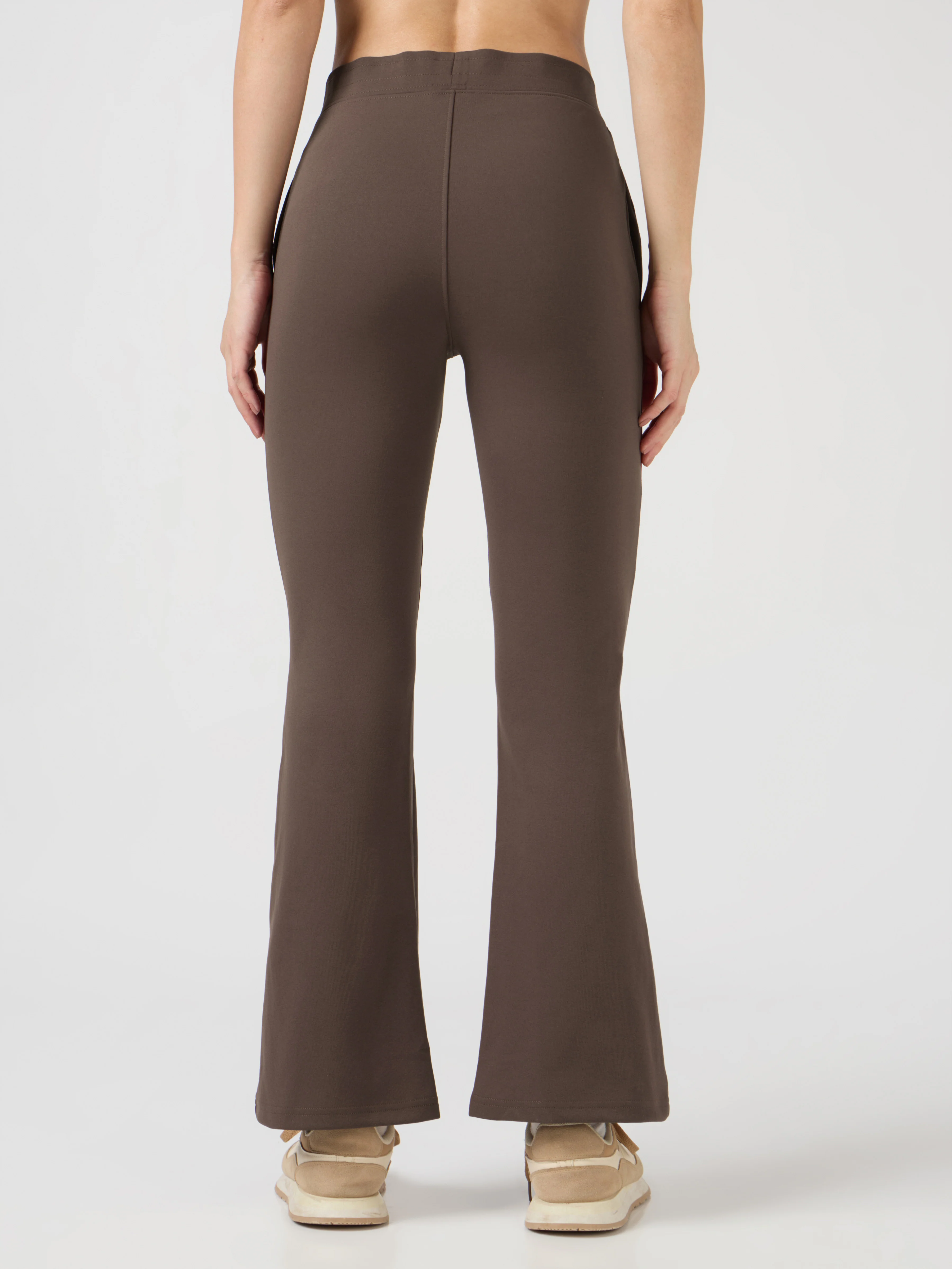 Women Solid Fit & Flare Pants with ELASTO PLUS - Image 3