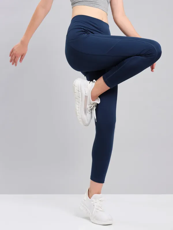 Women Solid Slim Fit Tights with ELASTO LITE - Image 4