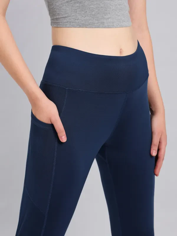 Women Solid Slim Fit Tights with ELASTO LITE - Image 5