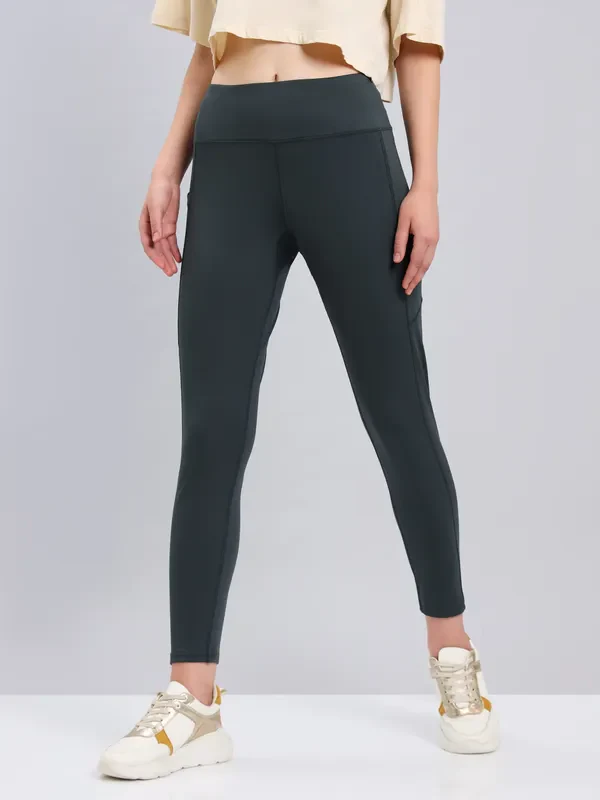 Women Solid Slim Fit Tights with ELASTO LITE - Image 12