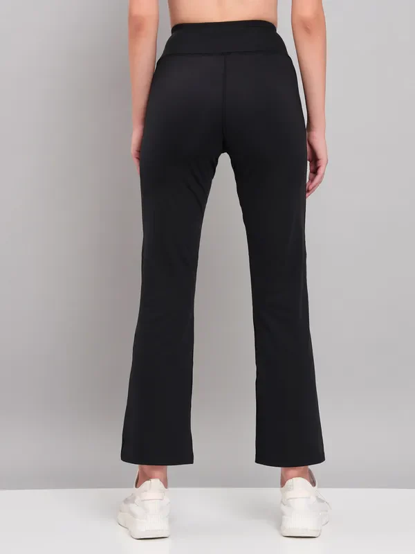 Women Solid Straight Pants with ELASTO PLUS - Image 4