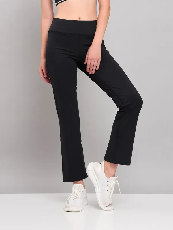 Women Solid Straight Pants with ELASTO PLUS - Image 7