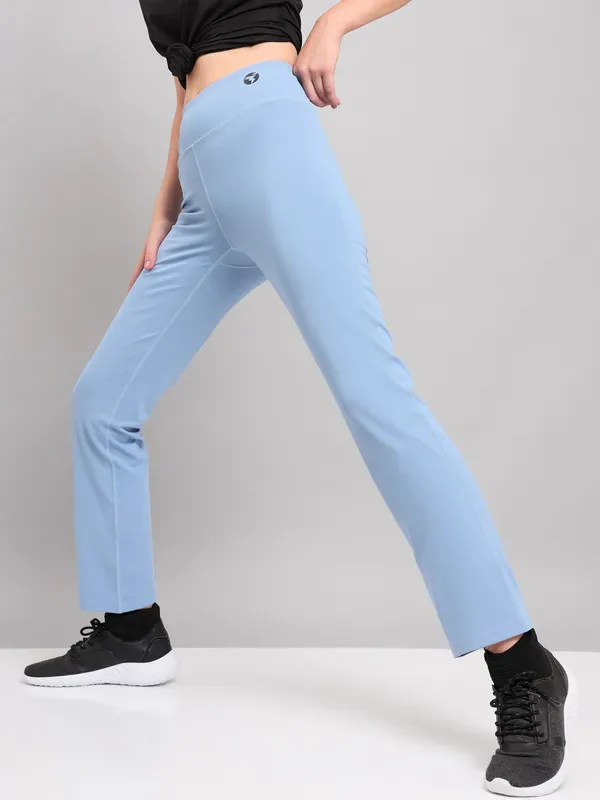 Women Solid Straight Pants with ELASTO PLUS - Image 6