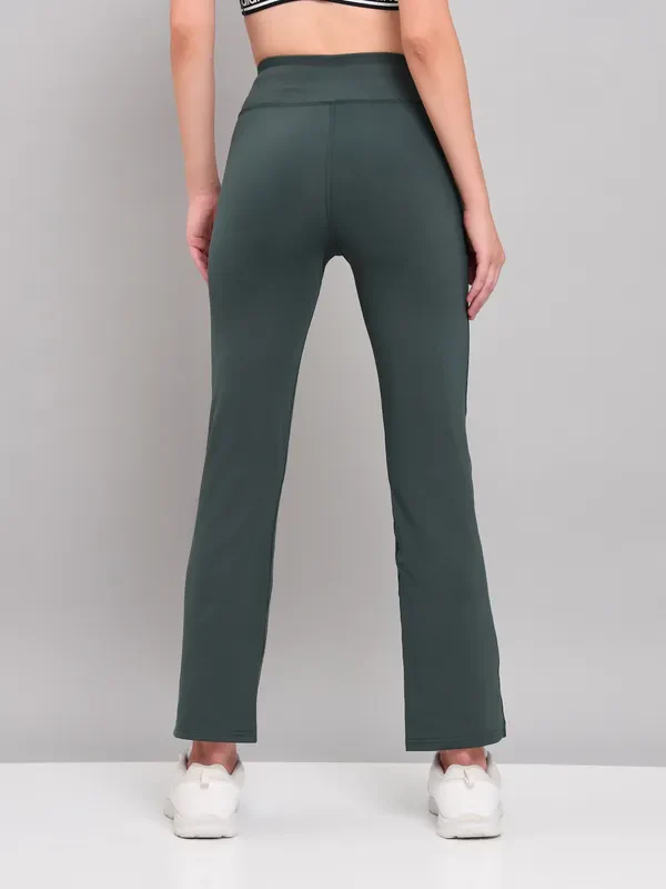 Women Solid Straight Pants with ELASTO PLUS - Image 4