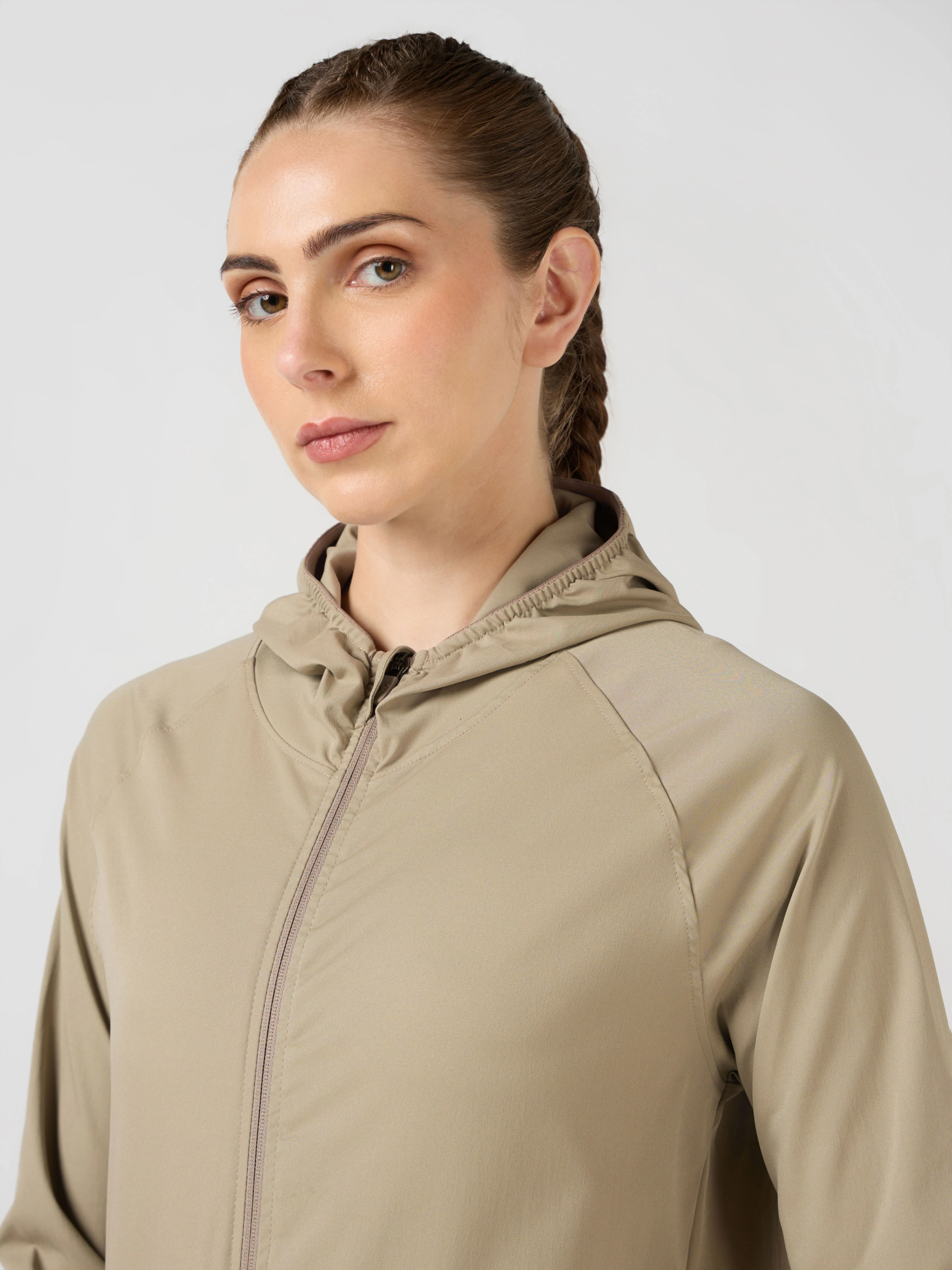 Women Slim Fit Hooded Jacket with TECHNOWARM+ - Image 7