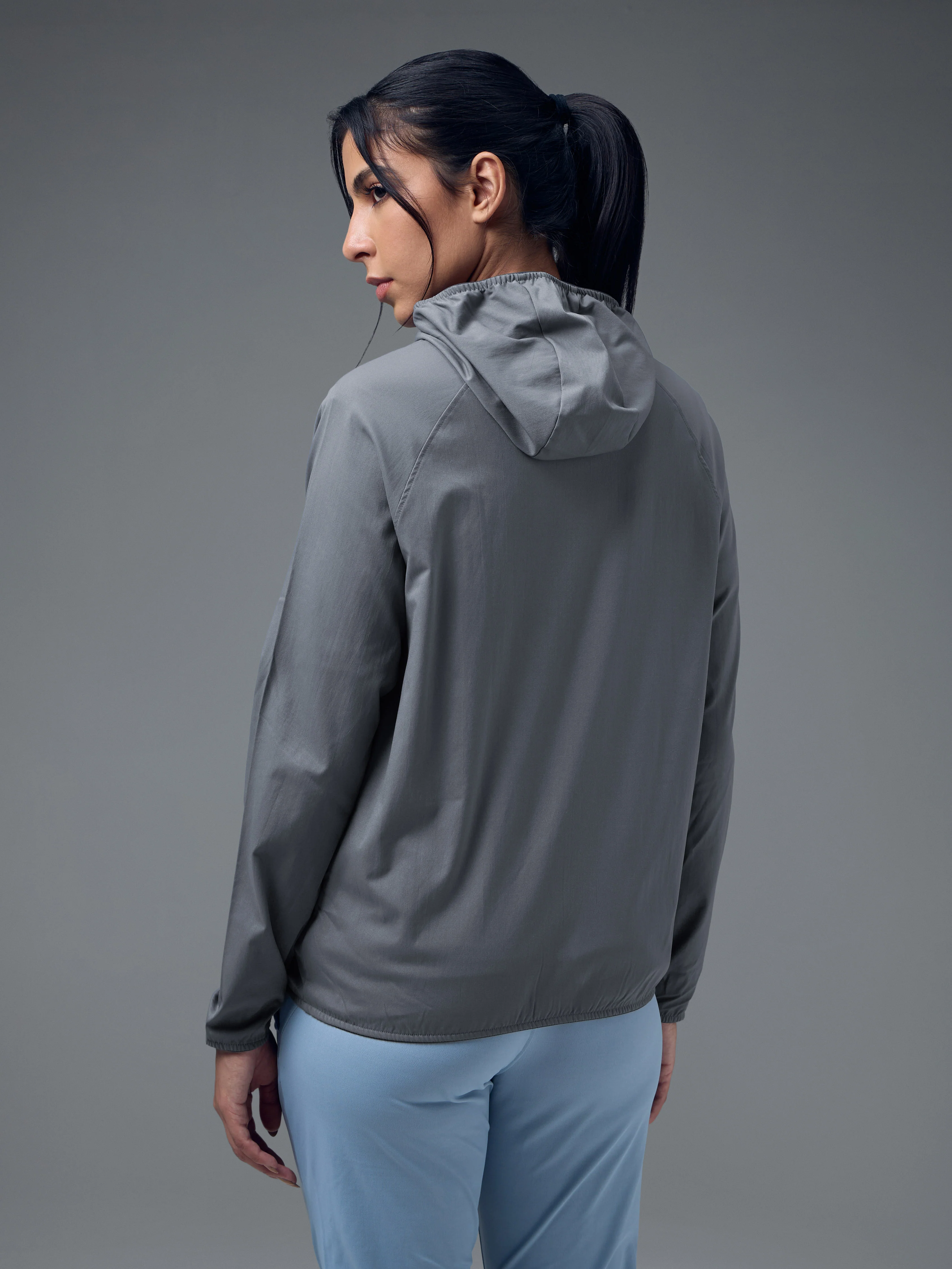 Women Slim Fit Hooded Jacket with TECHNOWARM+ - Image 3