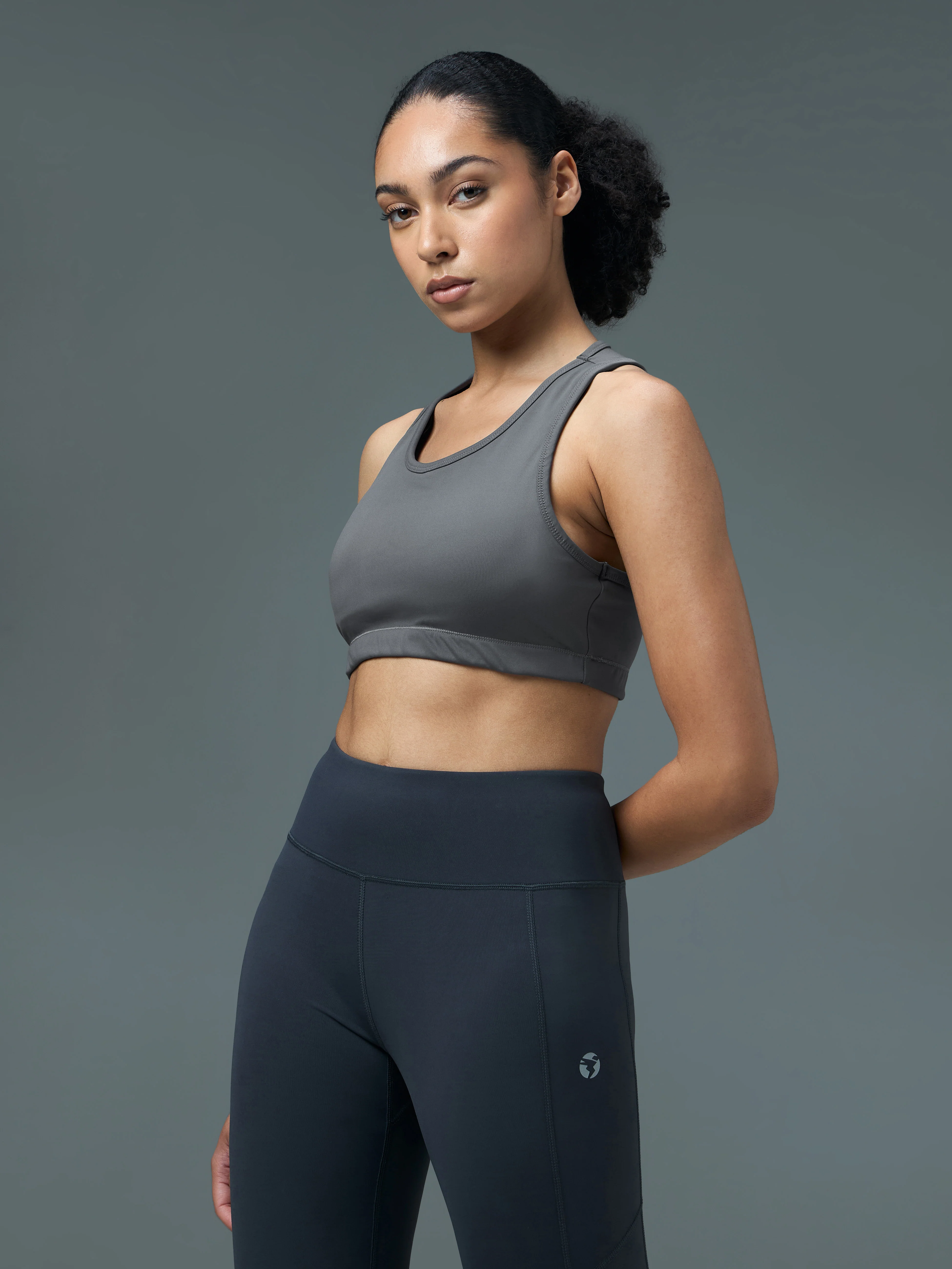 Women Slim Fit Scoop Neck Sports Bra with ELASTO PLUS for Training - Image 3