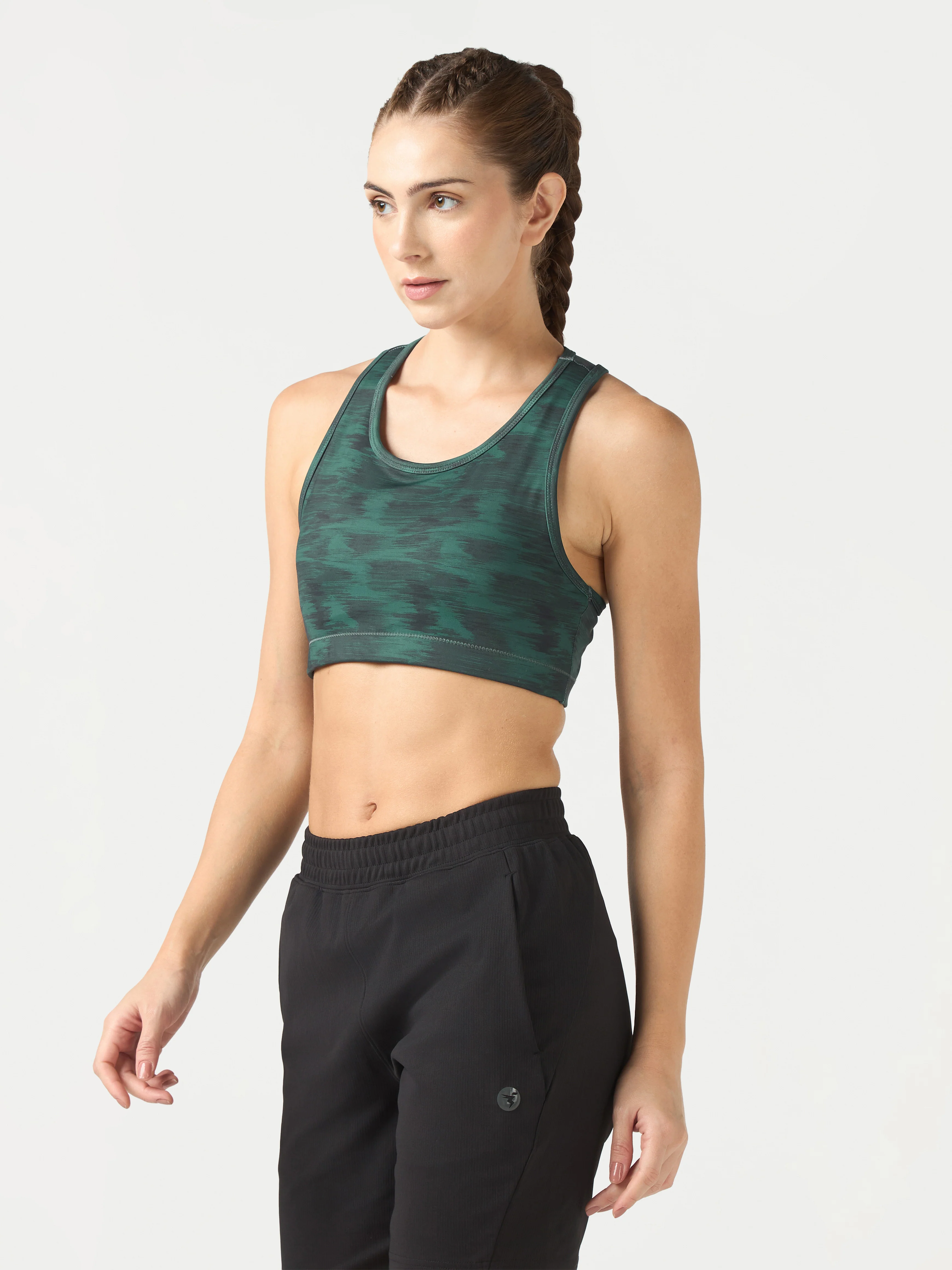 Women Slim Fit Scoop Neck Sports Bra with ELASTO PLUS - Image 4