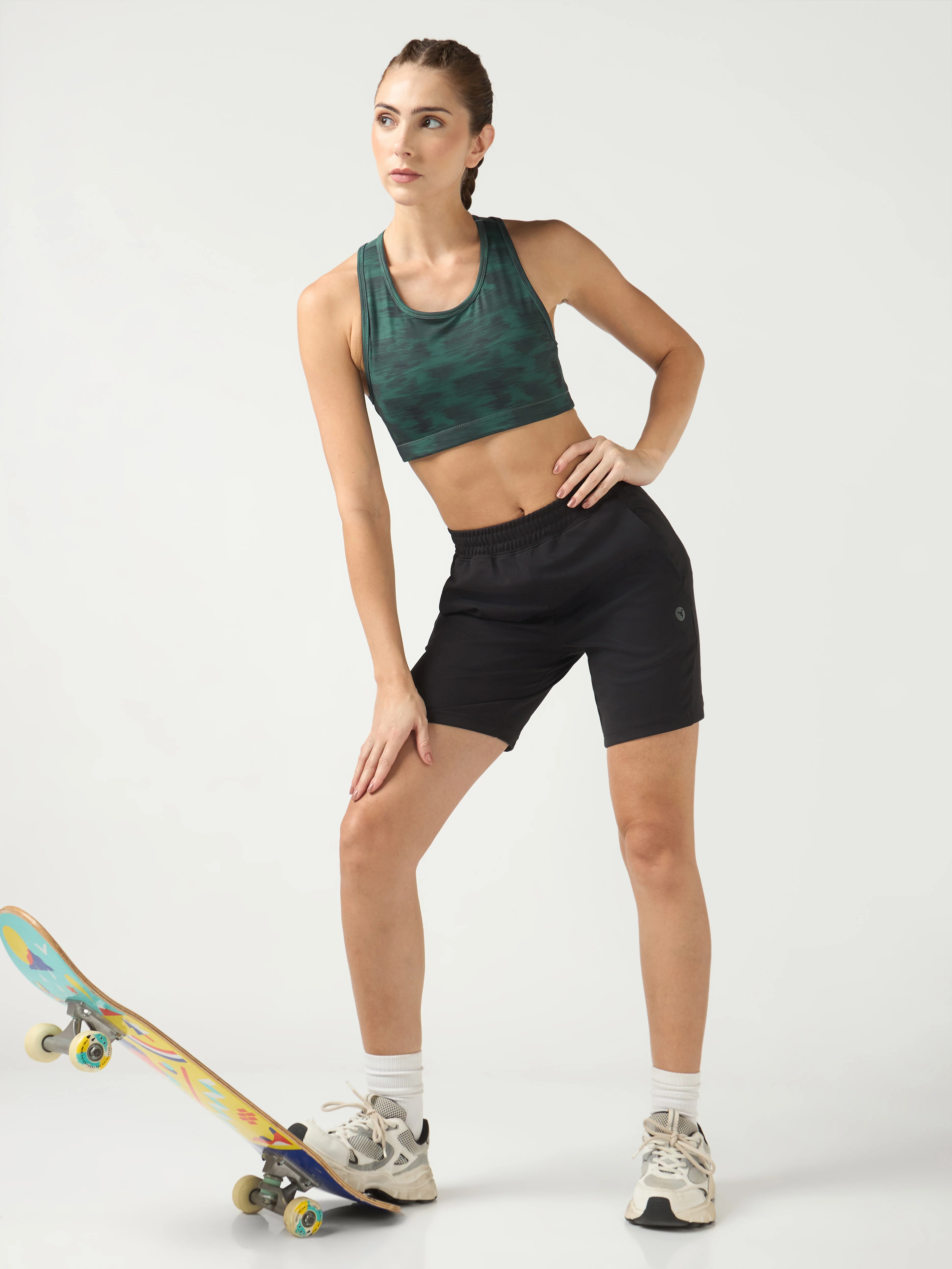 Women Slim Fit Scoop Neck Sports Bra with ELASTO PLUS - Image 6