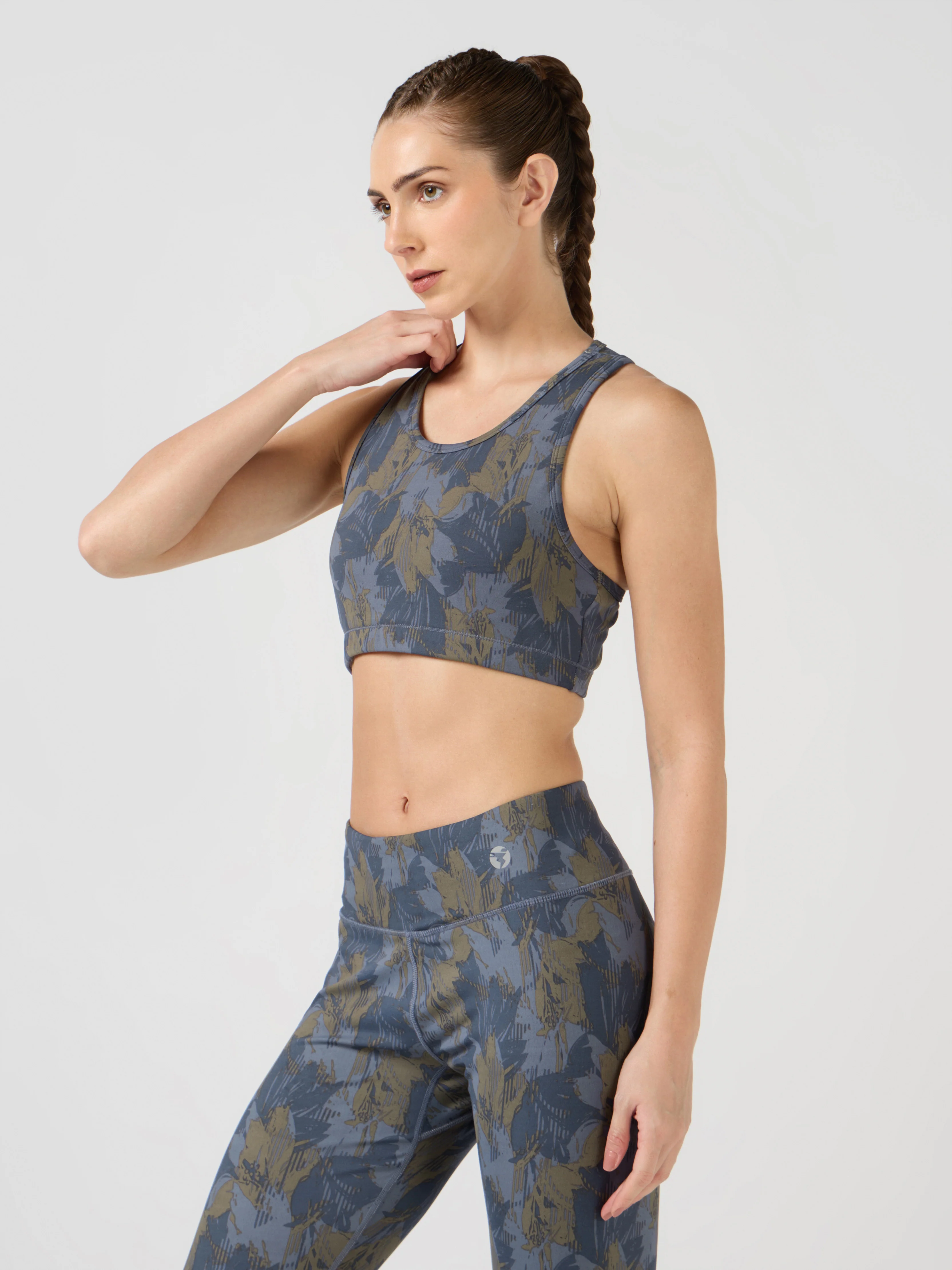 Women Slim Fit Scoop Neck Sports Bra with ELASTO PLUS - Image 3