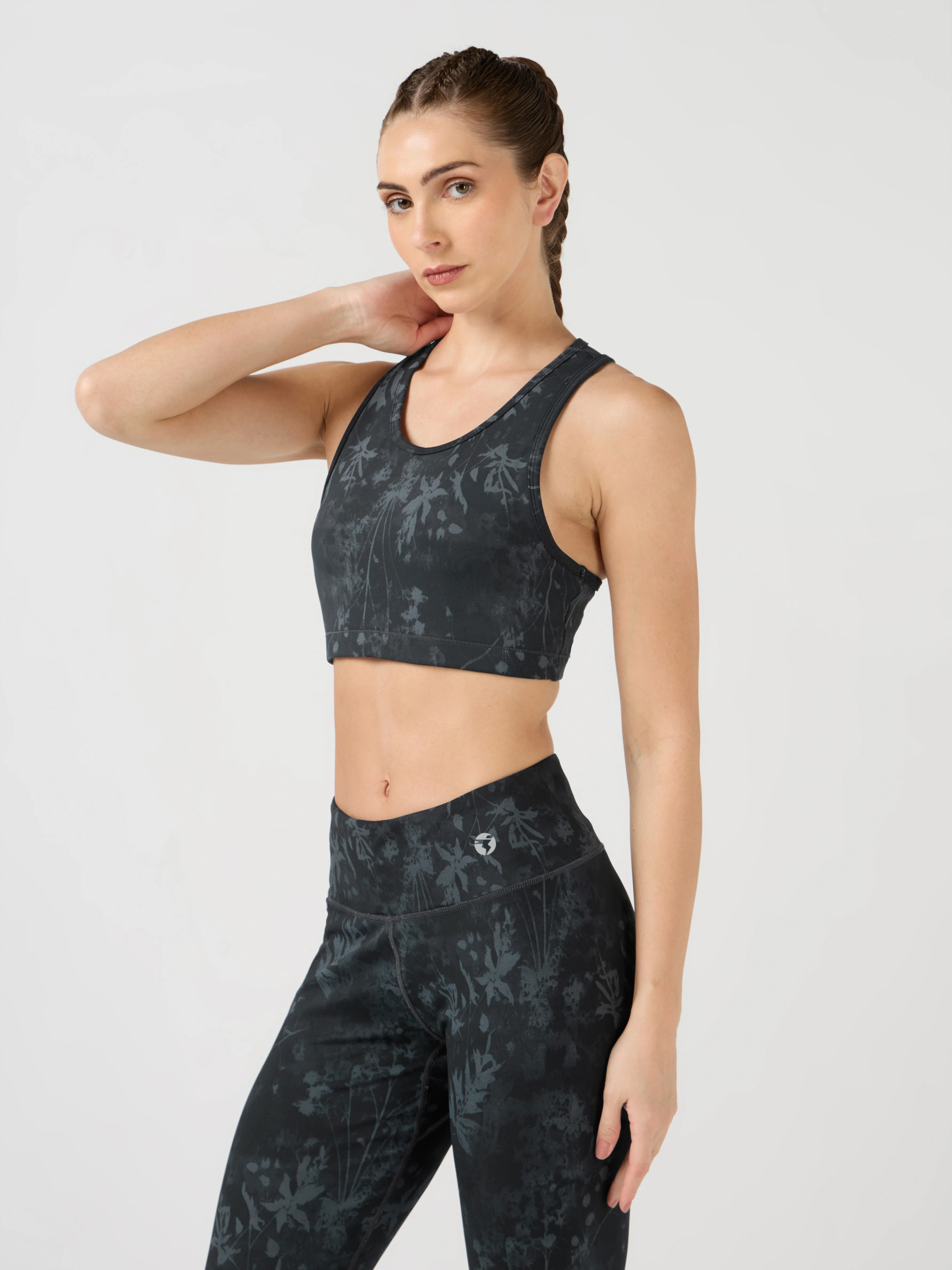 Women Slim Fit Scoop Neck Sports Bra with ELASTO PLUS - Image 3