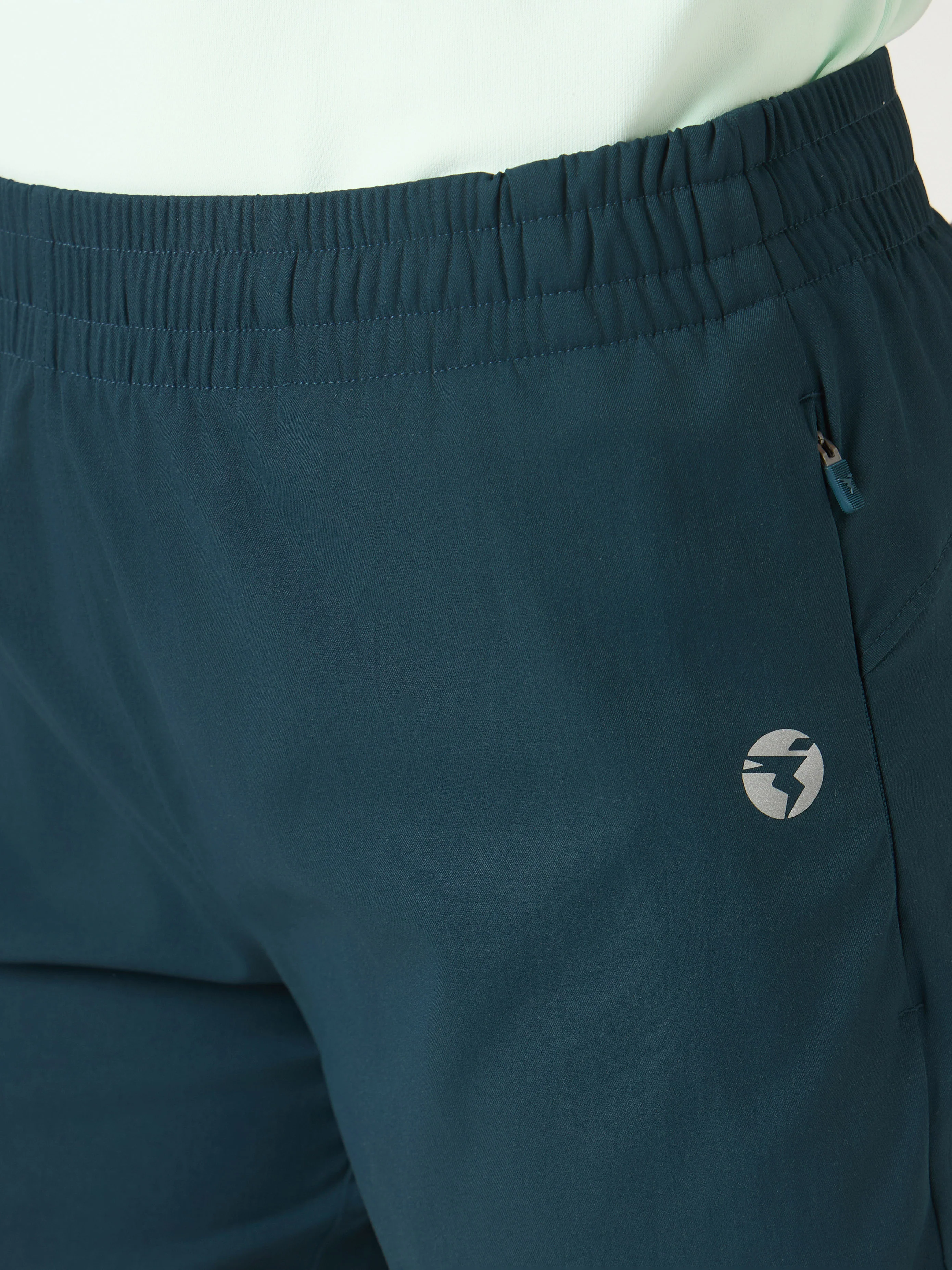 Women Solid Regular Fit Shorts with TS FLEXI - Image 9