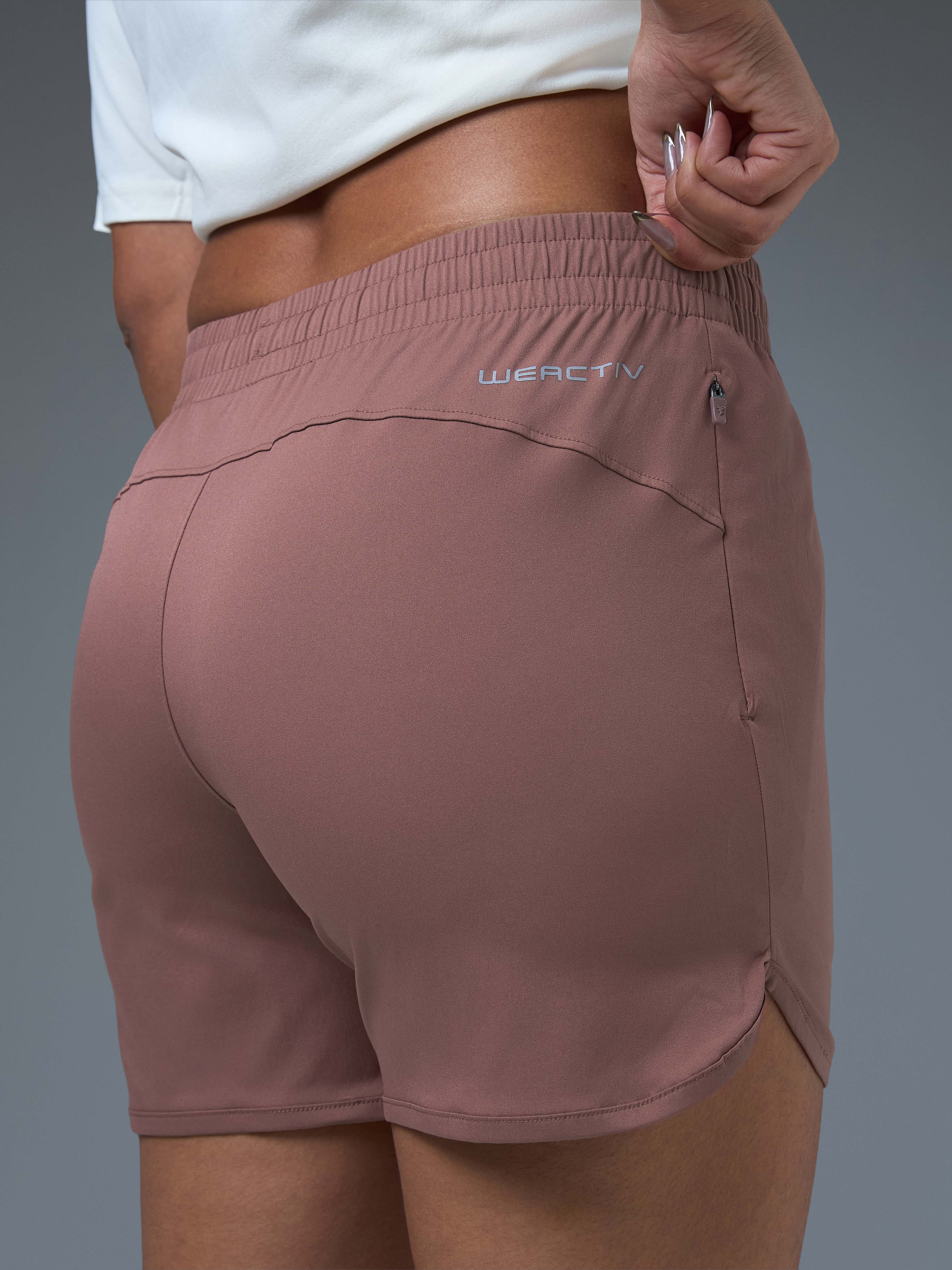 Women Solid Regular Fit Shorts with TS FLEXI - Image 7