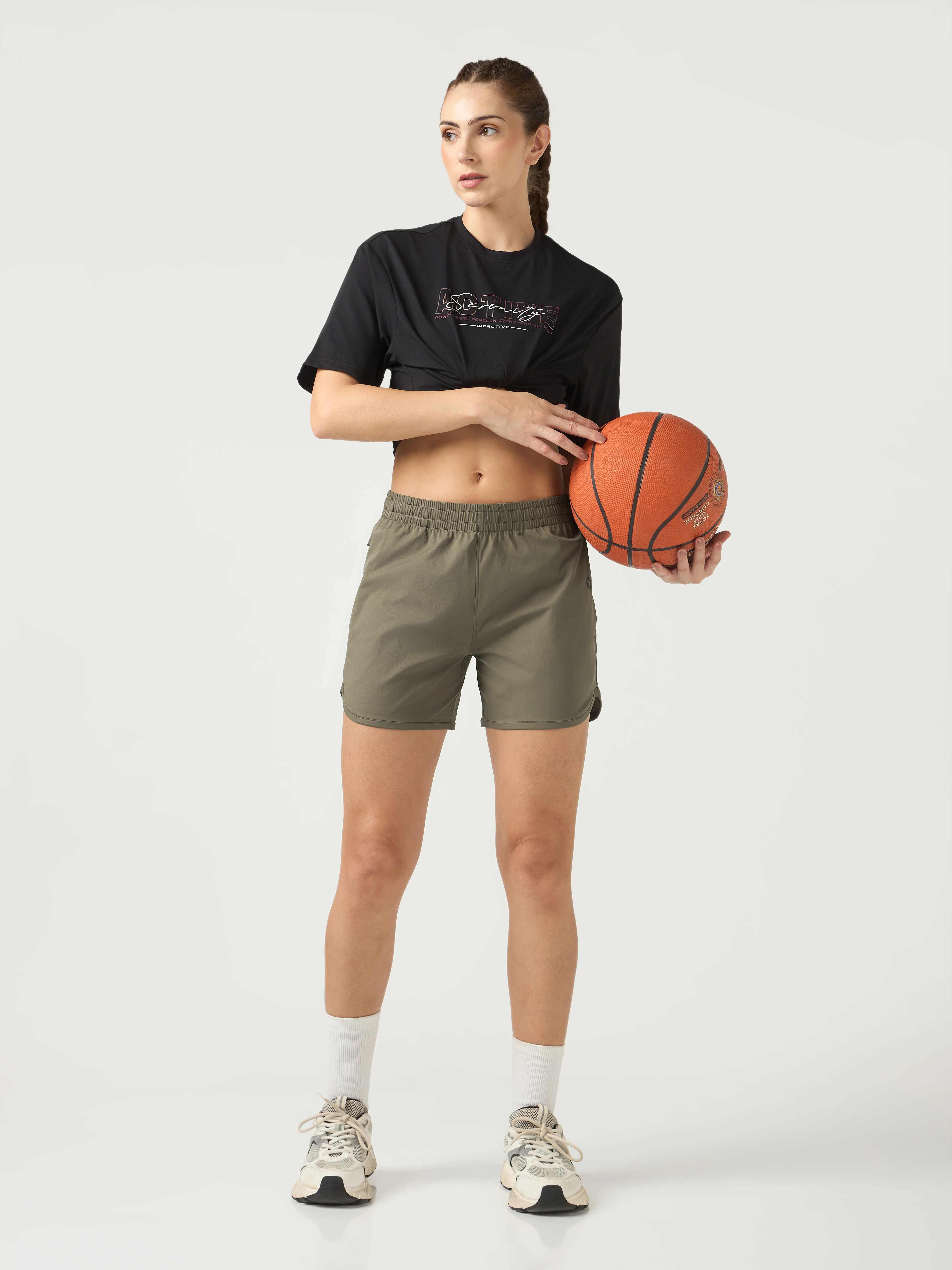Women Solid Regular Fit Shorts with TS FLEXI - Image 7
