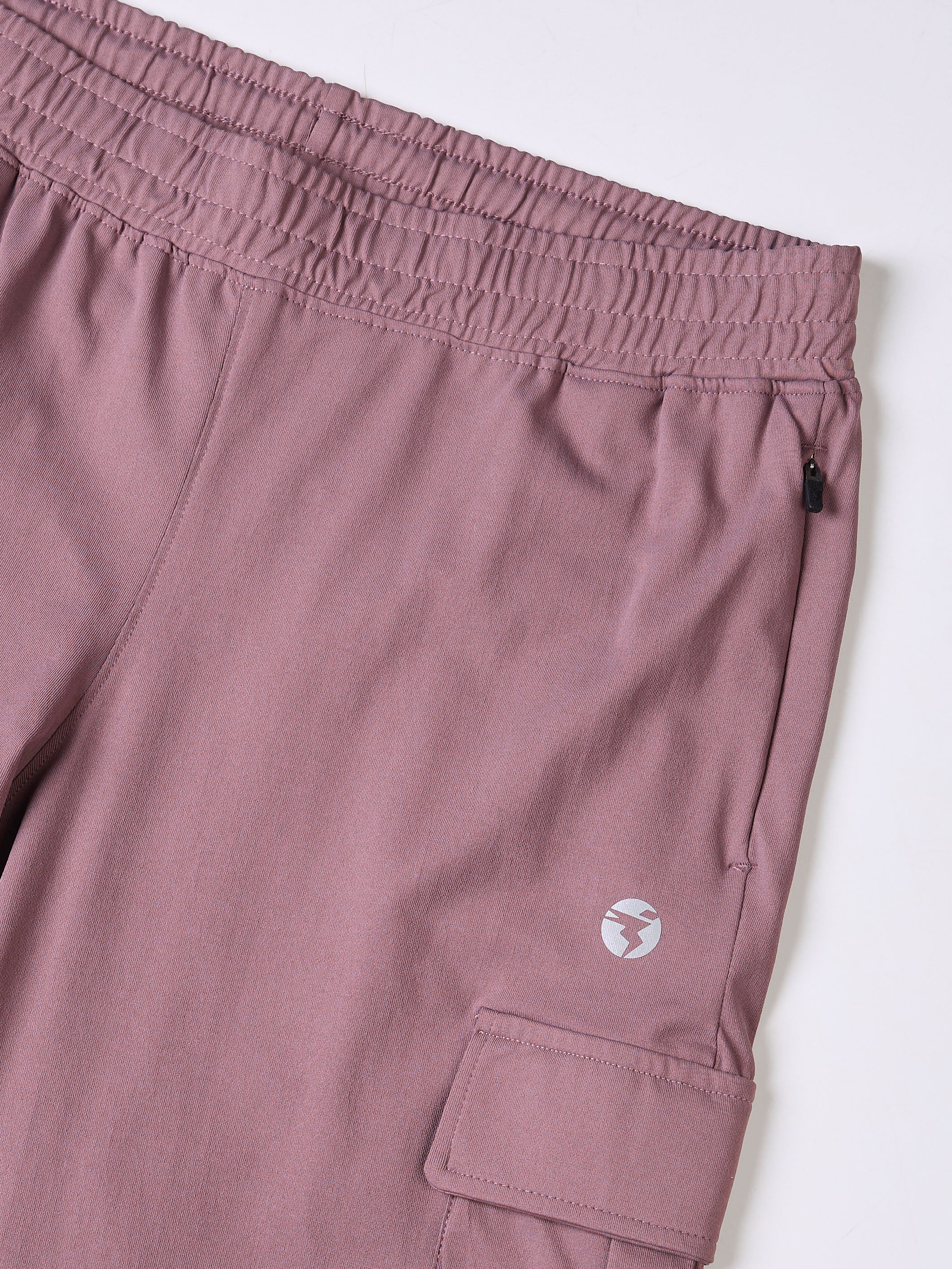 Women Solid Slim Fit Cargo Trackpants with TECHNO GUARD - Image 8
