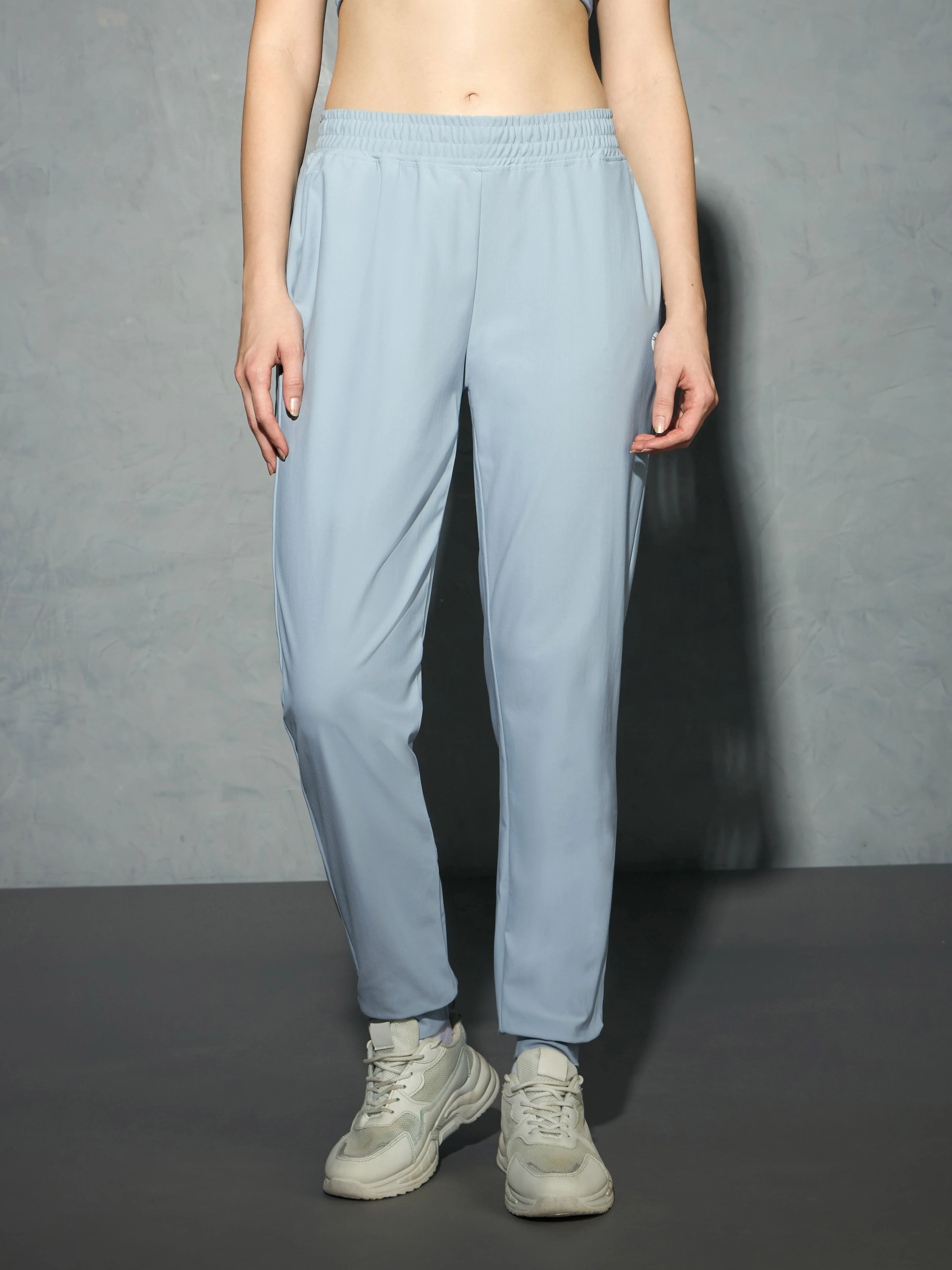 Women Solid Slim Fit Joggers with DURACOOL+ - Image 2