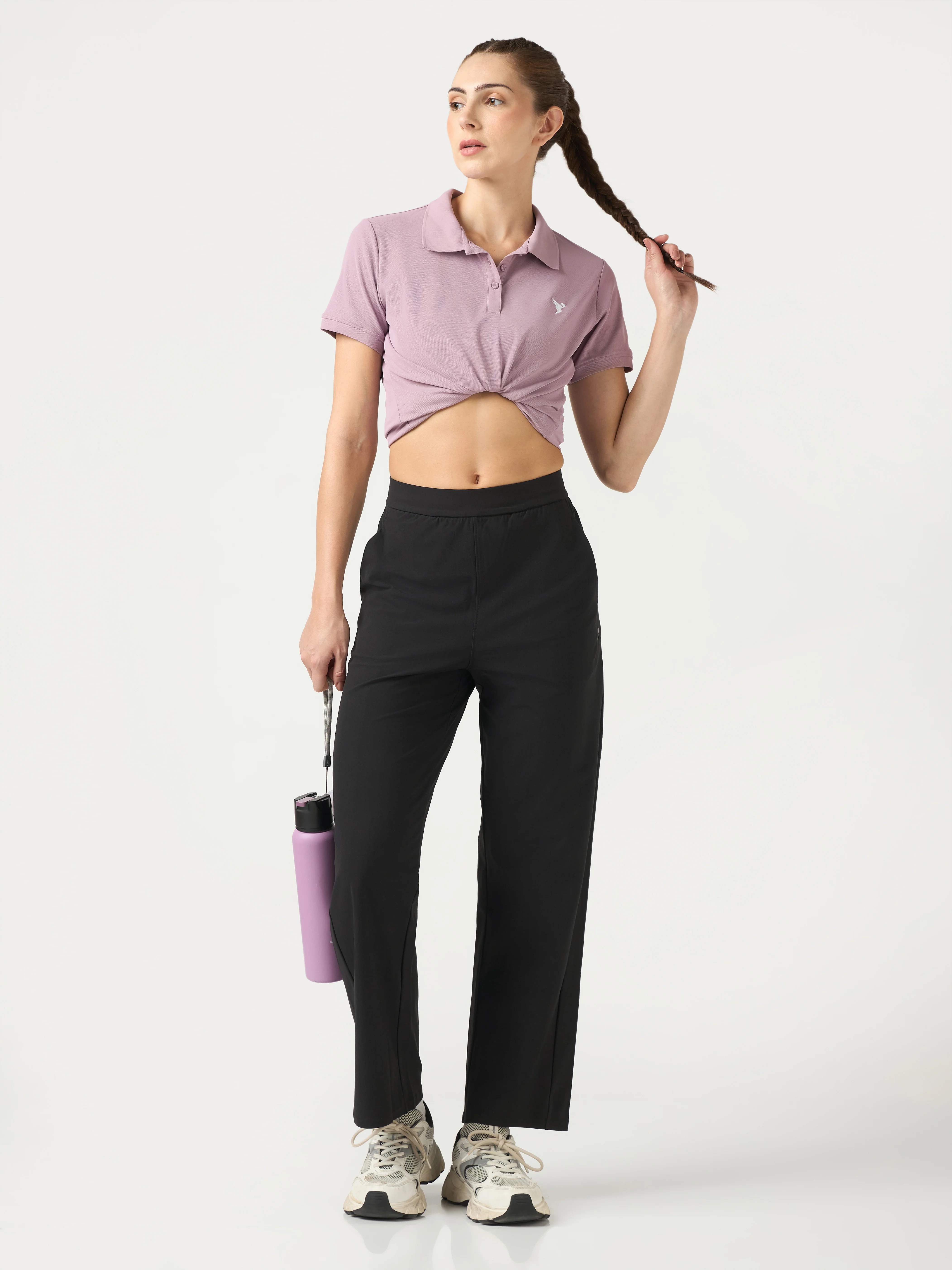 Women Straight Fit Trackpants with DURACOOL+ - Image 5