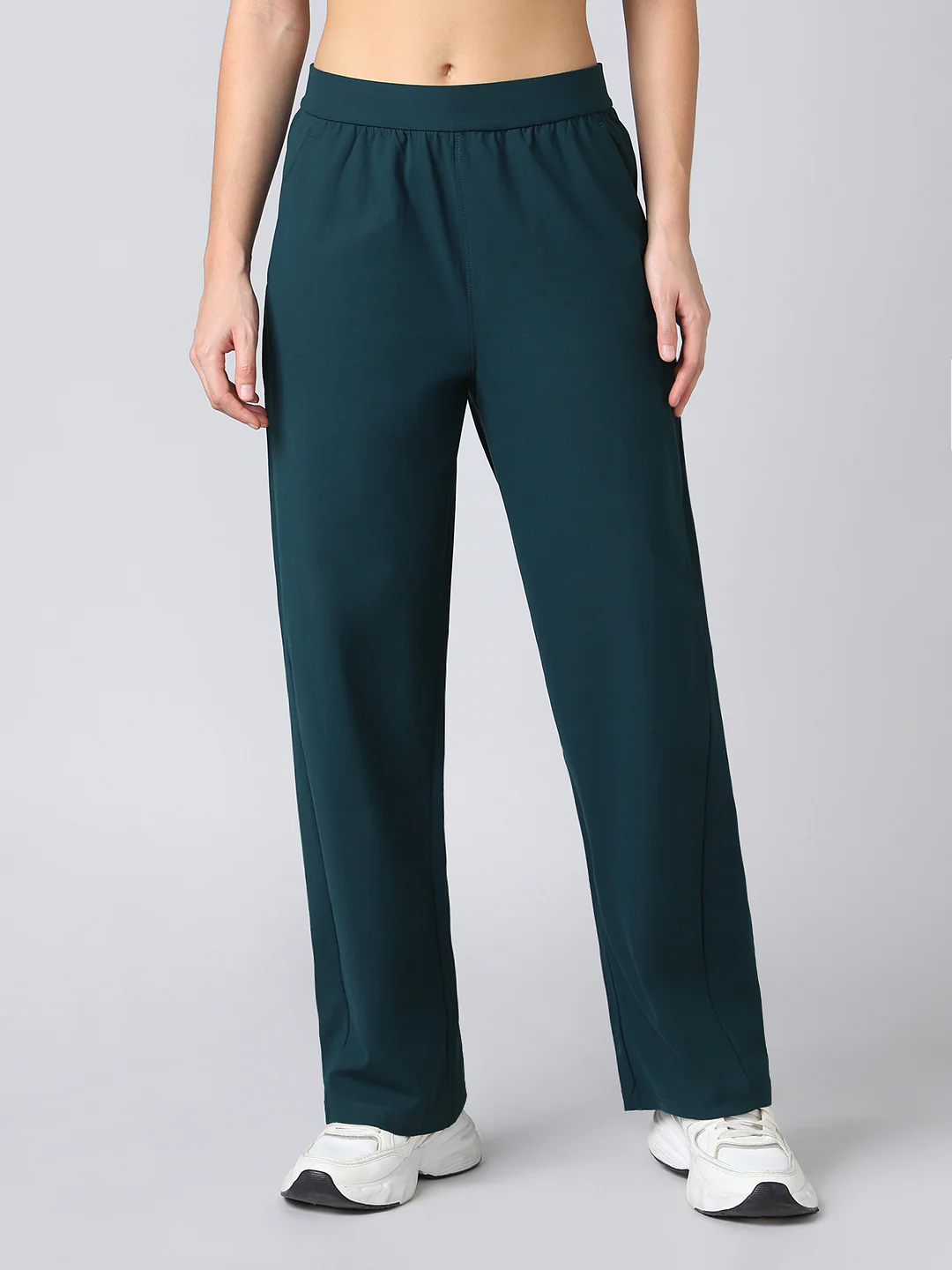 Women Straight Fit Trackpants with DURACOOL+ - Image 2