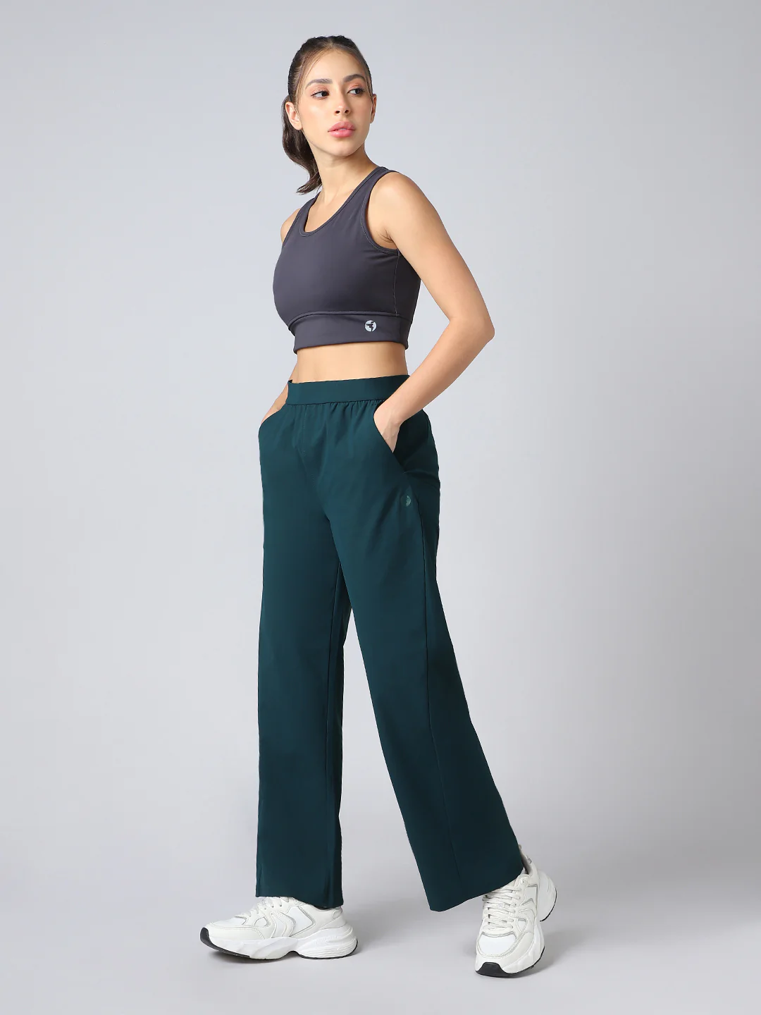 Women Straight Fit Trackpants with DURACOOL+ - Image 6