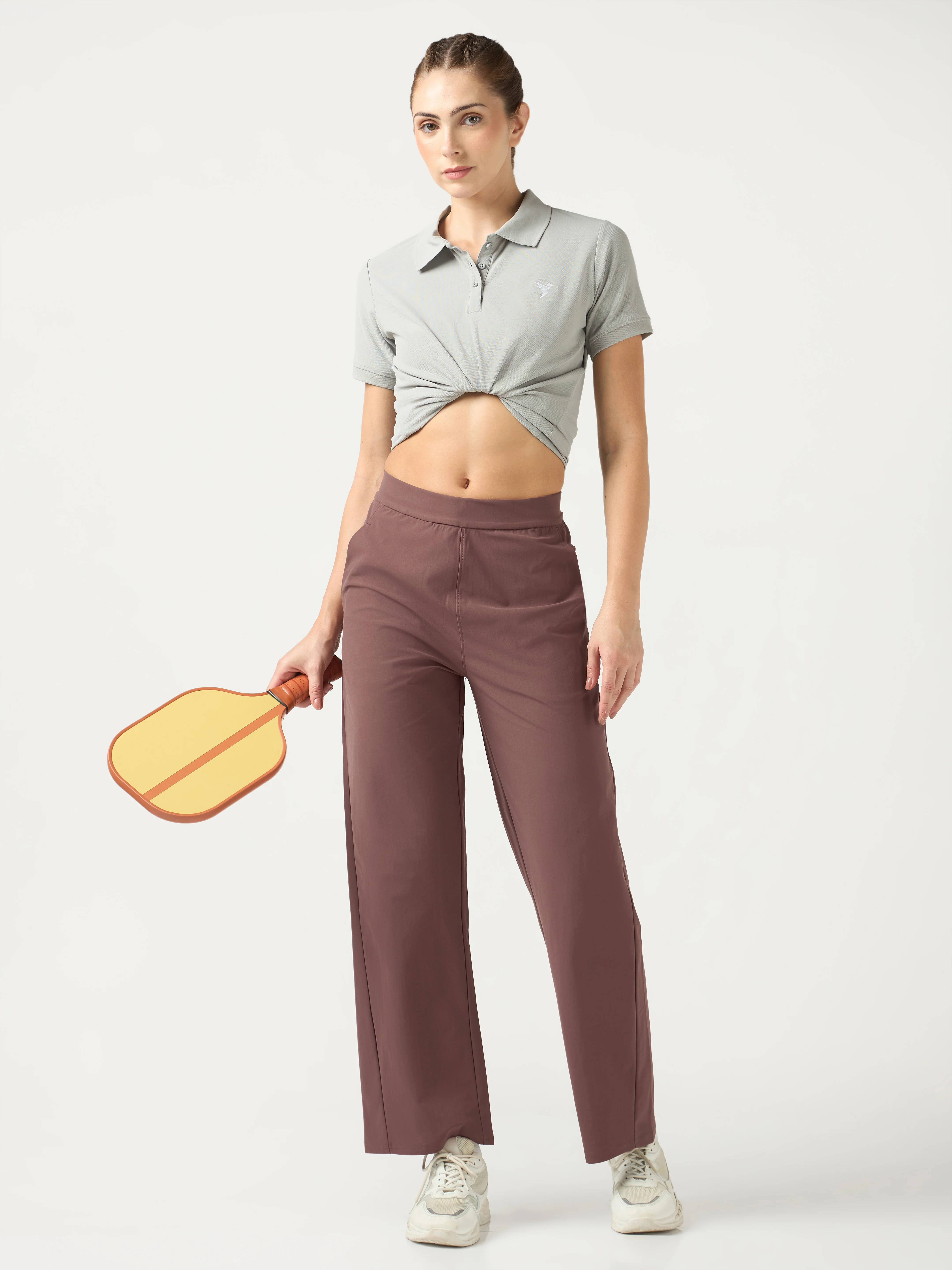 Women Straight Fit Trackpants with DURACOOL+ - Image 5
